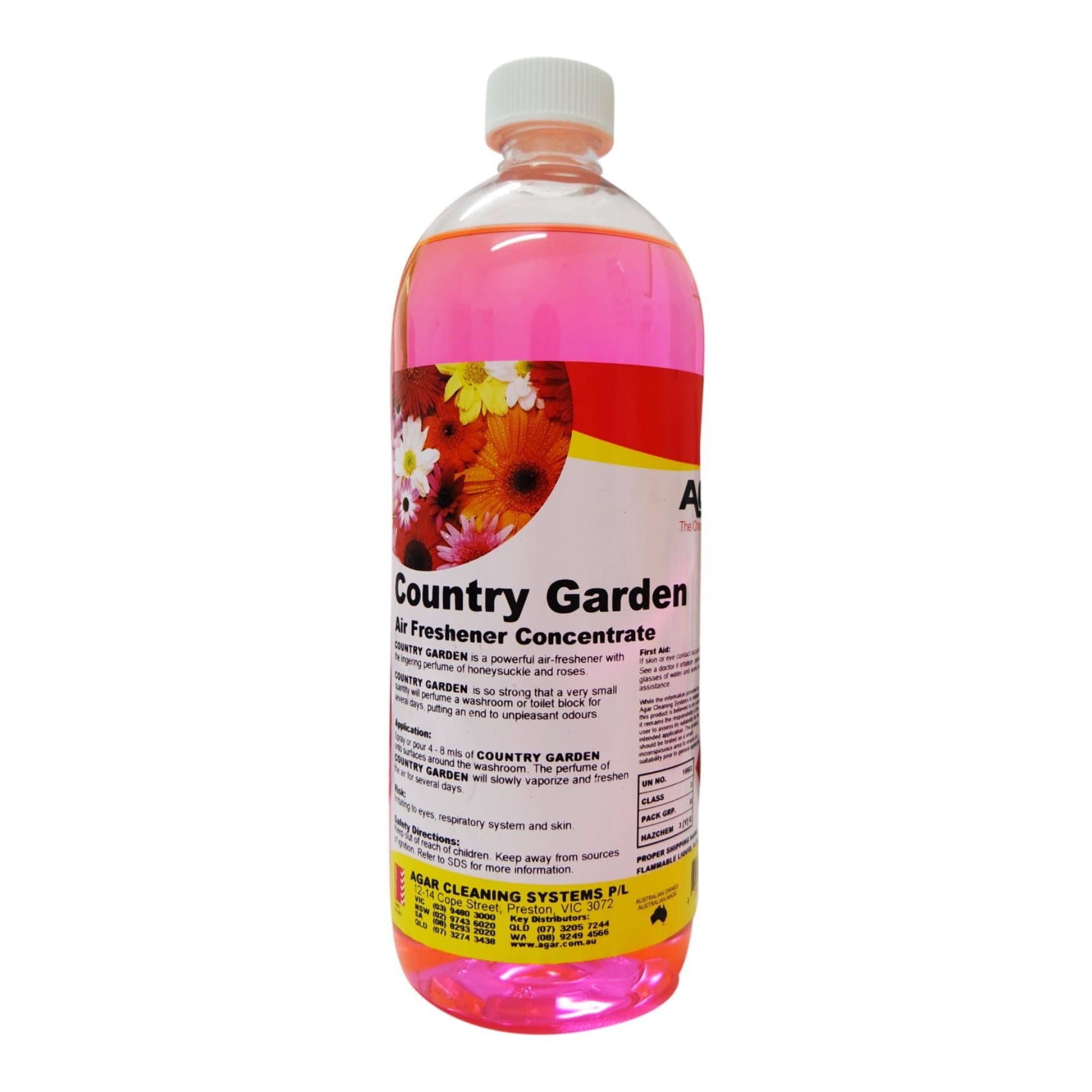 Agar Country Garden Perfume Air Freshener - Long Lasting Floral Scent for Home, Car & Office | Natural Aroma Diffuser for Relaxation & Stress Relief