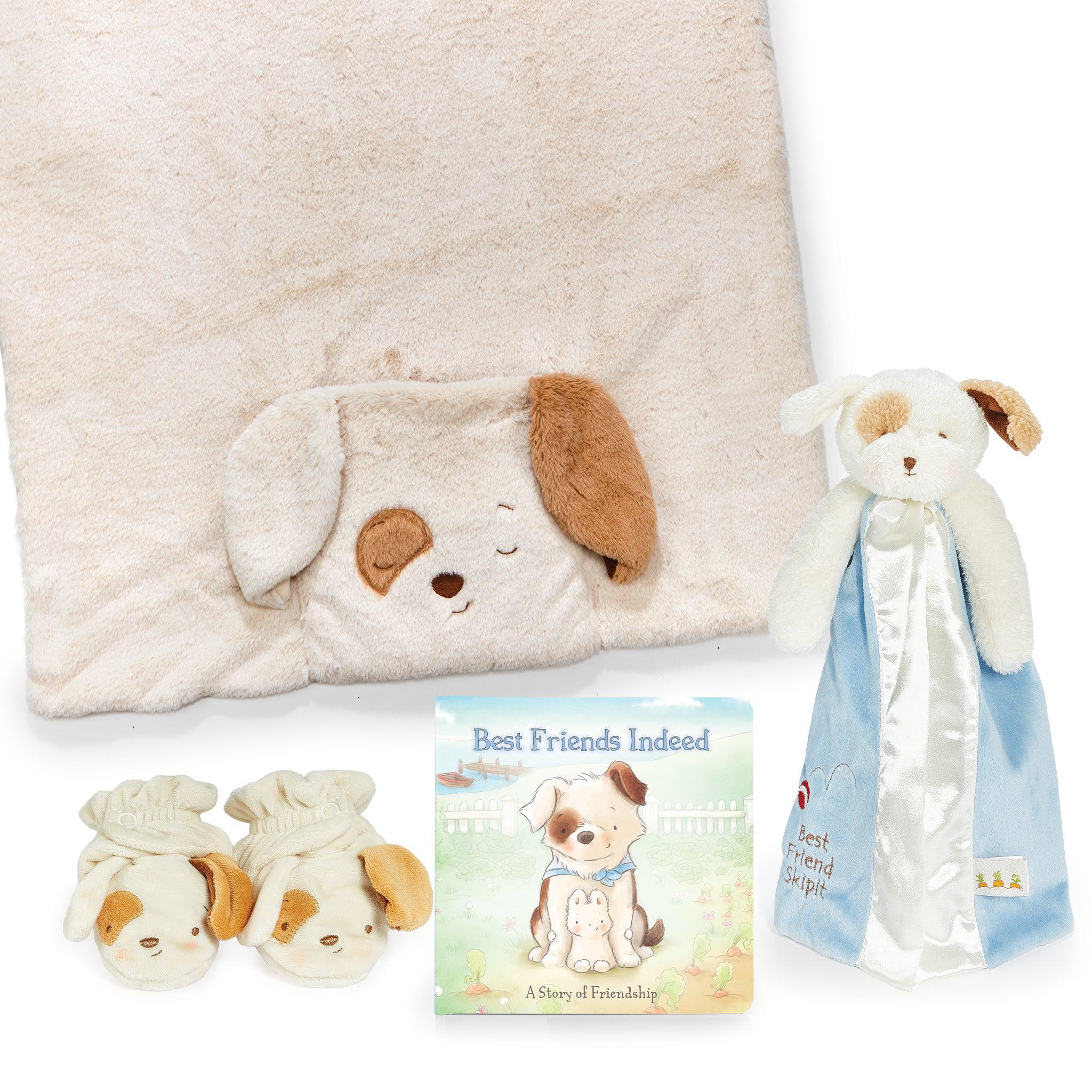 Skipit Baby Gift Set - Soft & Cozy Snuggle Blanket for Newborns | Perfect Baby Shower Gift, Nursery Essentials & Cuddle Time