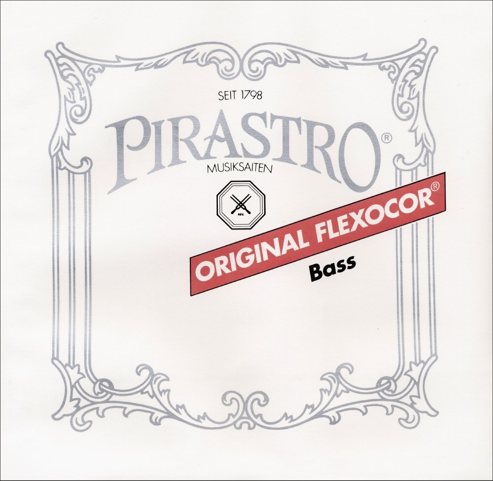 Pirastro Original Flexocor Double Bass E String - 3/4 Size for Orchestral & Jazz Performances | Professional Quality Bass Strings