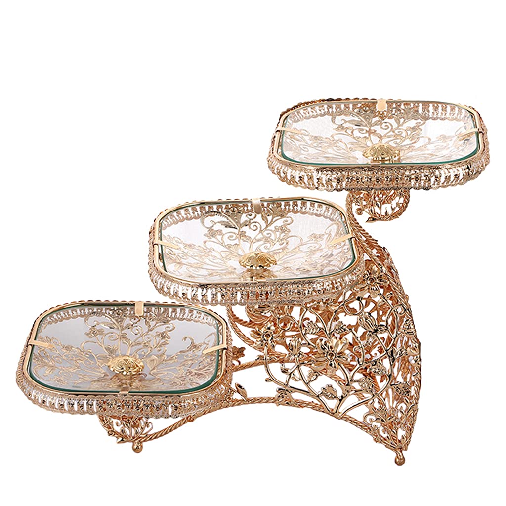 Luxury Fruit Bowl - Elegant Fruit Basket Stand for Home, Wedding, Holiday & Party Decor | Perfect for Kitchen, Dining Table, and Event Centerpieces