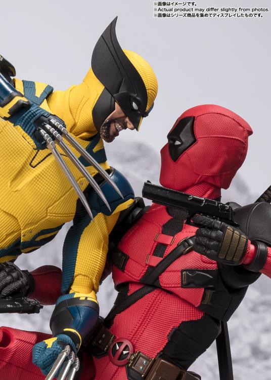 Wolverine S.H.Figuarts Deadpool & Wolverine Action Figure - Premium Collectible Marvel Superhero Toy for Display & Play - Perfect for Fans, Gifts & Comic Conventions