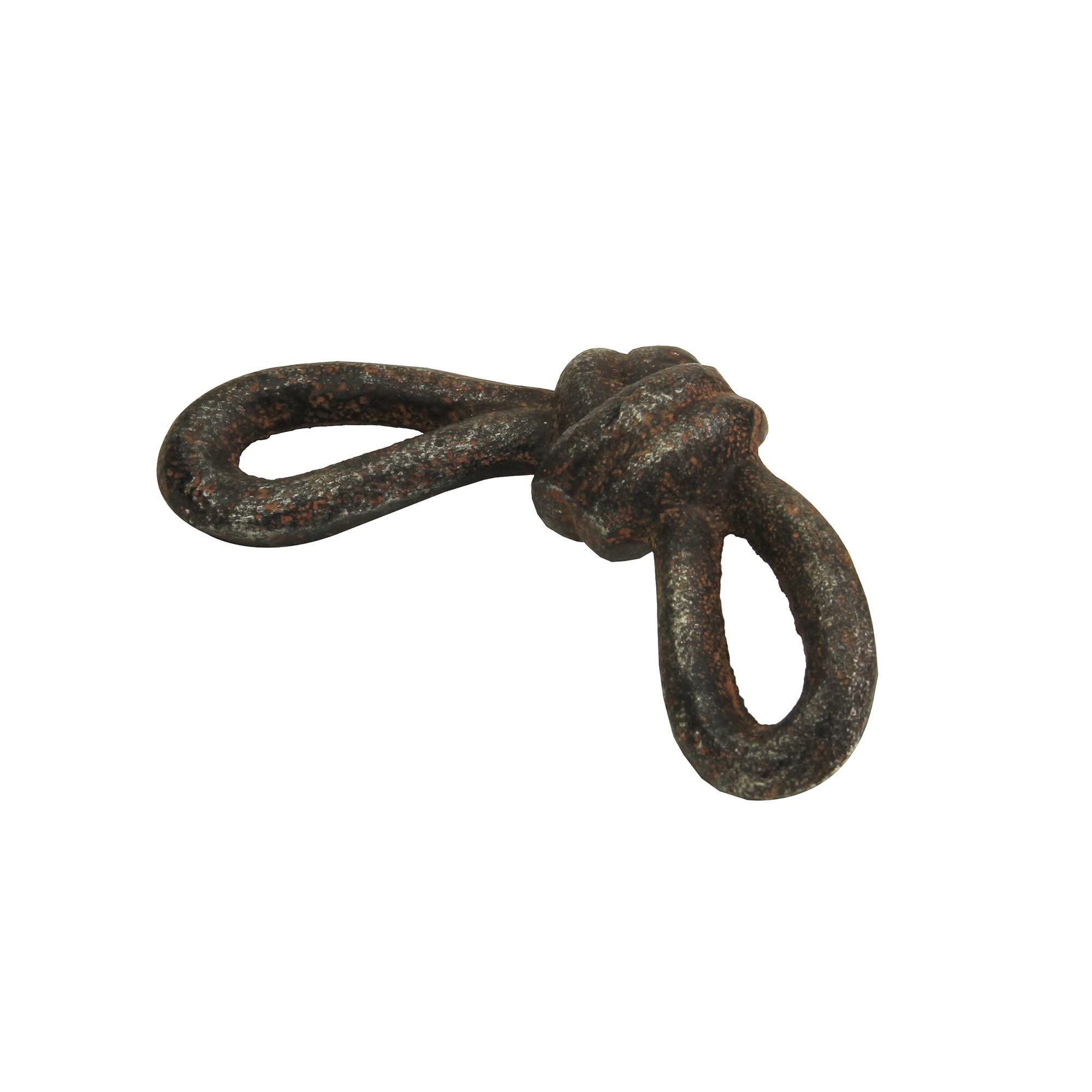 Cheung's Roven Cast Iron Knot Wall Decor - Vintage Ornamental Metal Art Piece for Home, Garden & Office Decoration | Perfect for Rustic, Farmhouse & Industrial Style Interiors