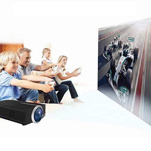 XIAOYUE 2020 New Mini Portable LED Projector - 1080P HD Home Theater Projector for Movies, Gaming & Outdoor Entertainment - Perfect for Home Cinema, Backyard Parties & Office Presentations