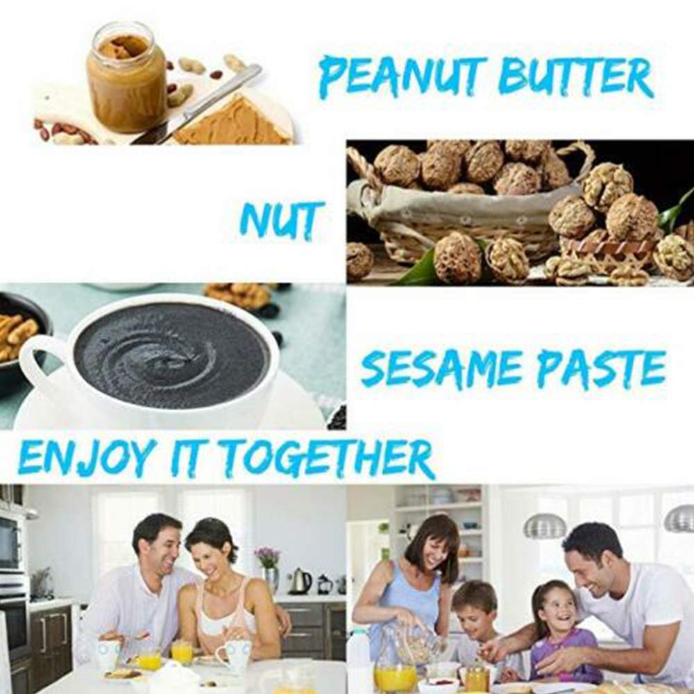 Commercial Electric Peanut Butter & Sesame Grinding Machine - 1100W, 220V, 15kg/h Capacity - Aluminum Alloy & Stainless Steel Construction - Perfect for Restaurants, Bakeries, and Food Processing Businesses