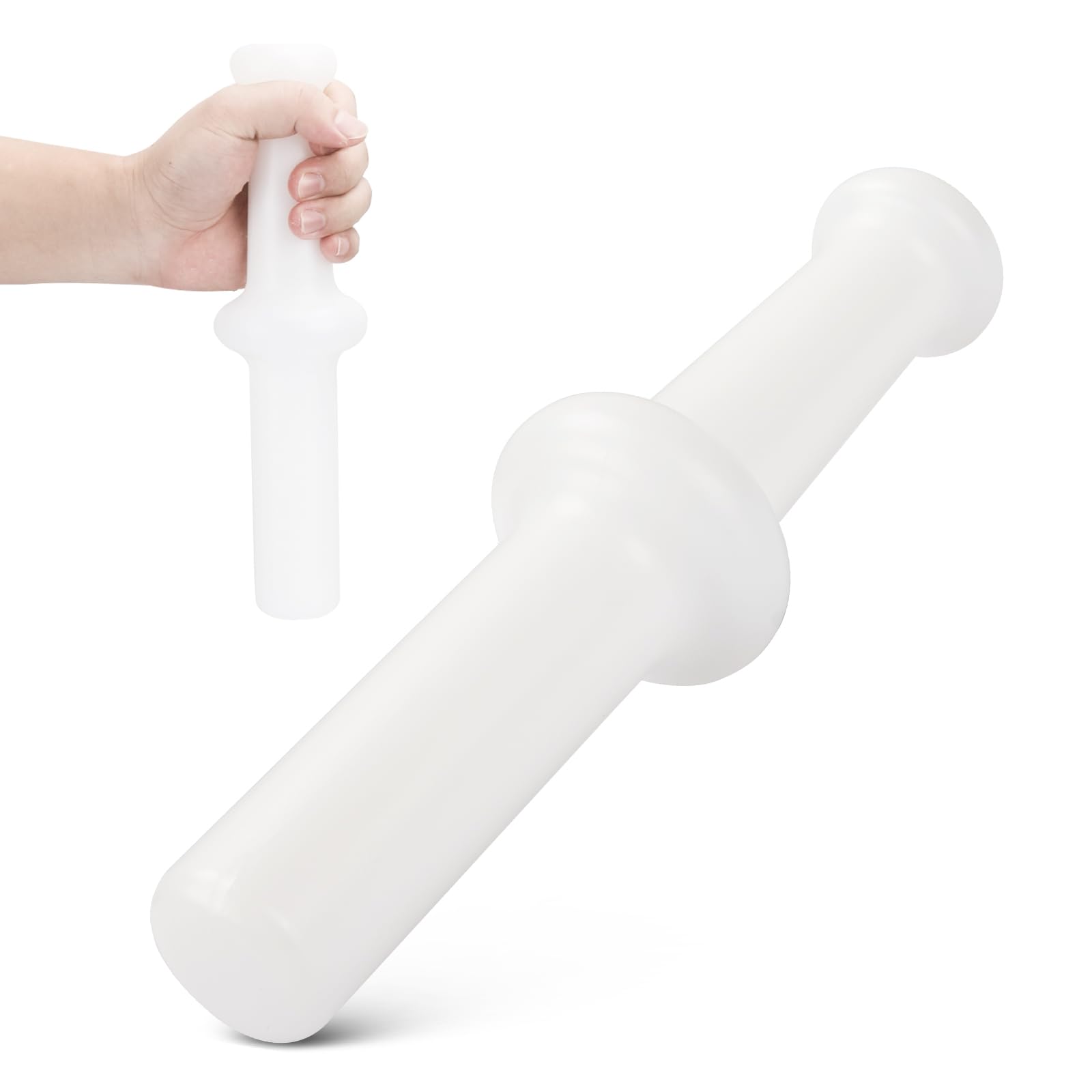 Universal Meat Grinder Pusher Stomper for KitchenAid & LEM Meat Grinders – 9.8 Inch HDPE Food-Grade Replacement Attachment (1-Pack) – Perfect for Home Butchering, Sausage Making & Food Prep