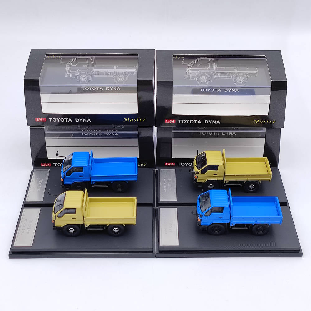 1:64 Scale Toyota Dyna Light Truck Diecast Model - Double Row Seats, Metal Chassis, Collectible Toy Car for Hobbyists | Perfect Gift for Car Enthusiasts & Display for Office/Home Decor