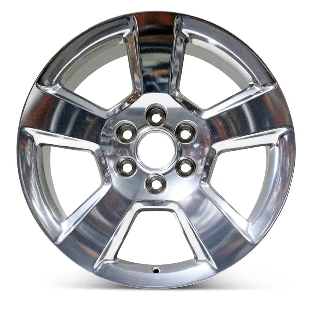 20 Inch Chevy Silverado Wheel Replacement 2014-2019 - OEM Style Replica Rim 5652 for Off-Road & Street Driving