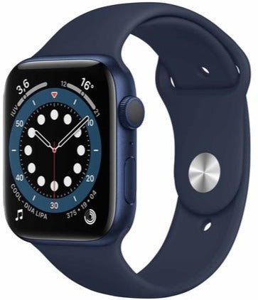 Apple Watch Series 6 GPS + Cellular 40mm Blue Aluminum Case - Smartwatch with Fitness Tracking, Heart Rate Monitor & Water Resistance - Perfect for Running, Swimming & Everyday Use