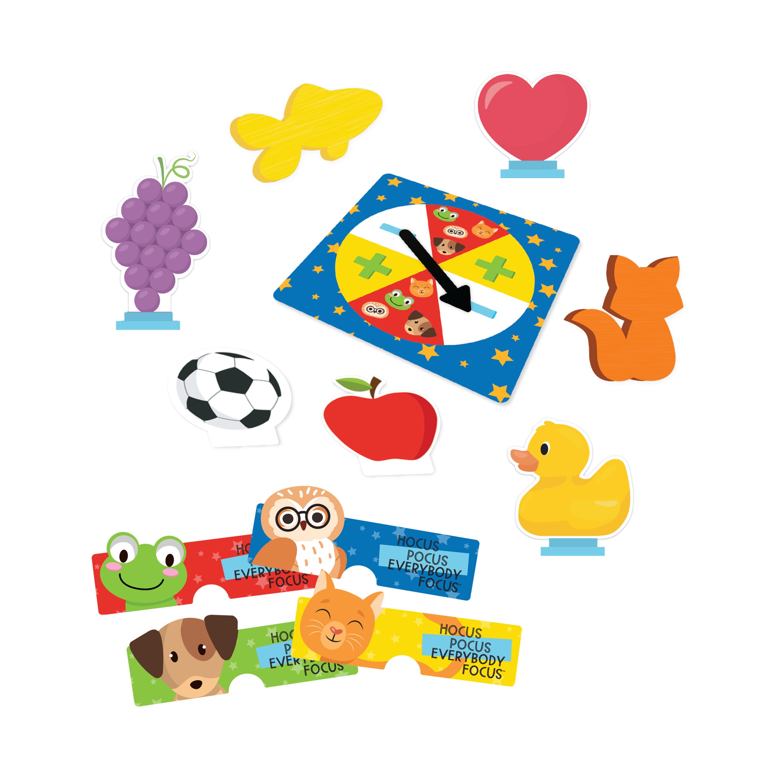 Briarpatch Hocus Pocus Everybody Focus Game - Fun Educational Board Game for Kids Ages 4-8 - Perfect for Preschool Learning, Family Game Night & Classroom Activities