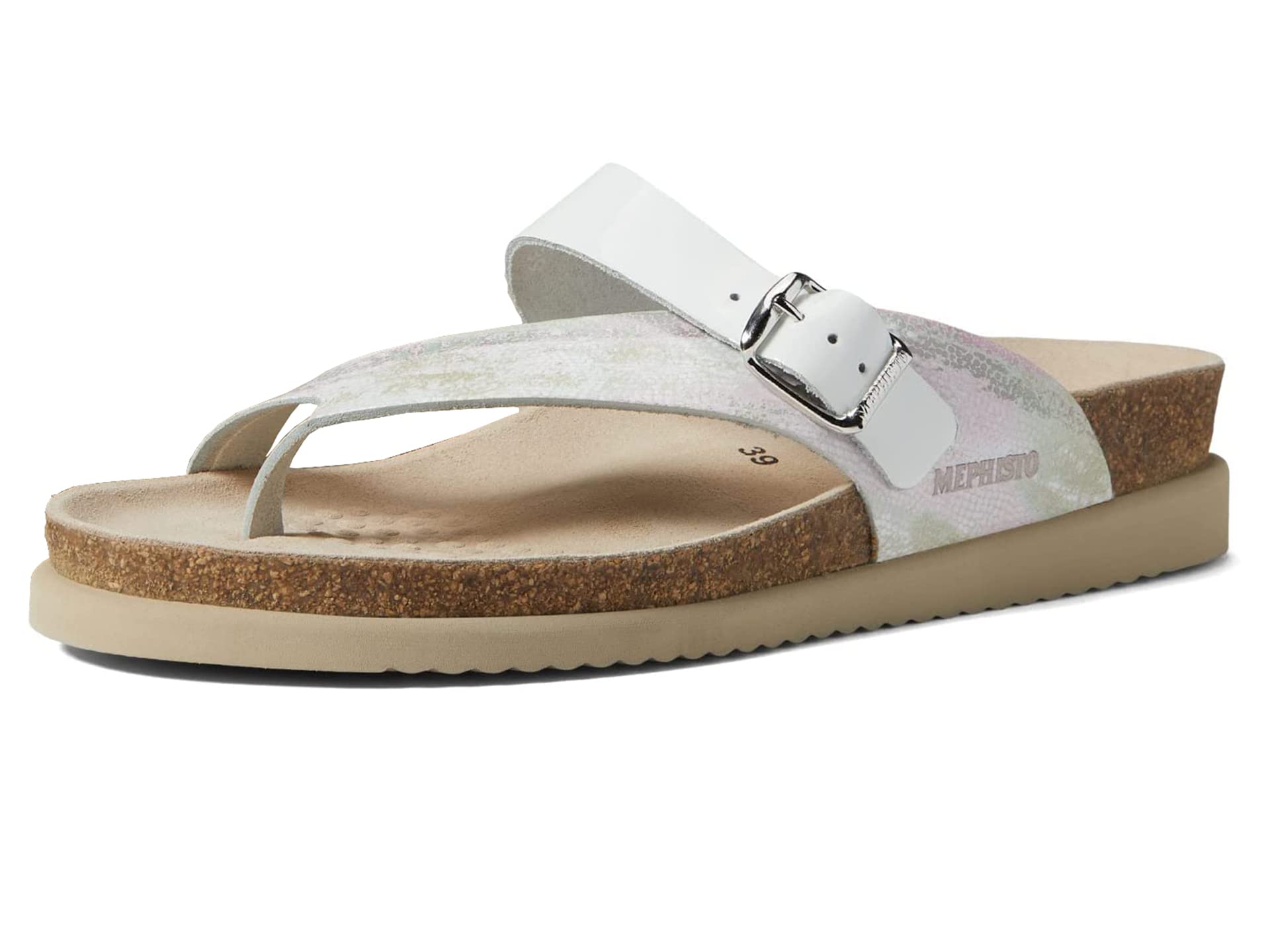 Mephisto Women's Helen Thong Sandals - Comfortable Leather Flip Flops for Summer, Beach & Travel | Casual Walking Shoes with Arch Support