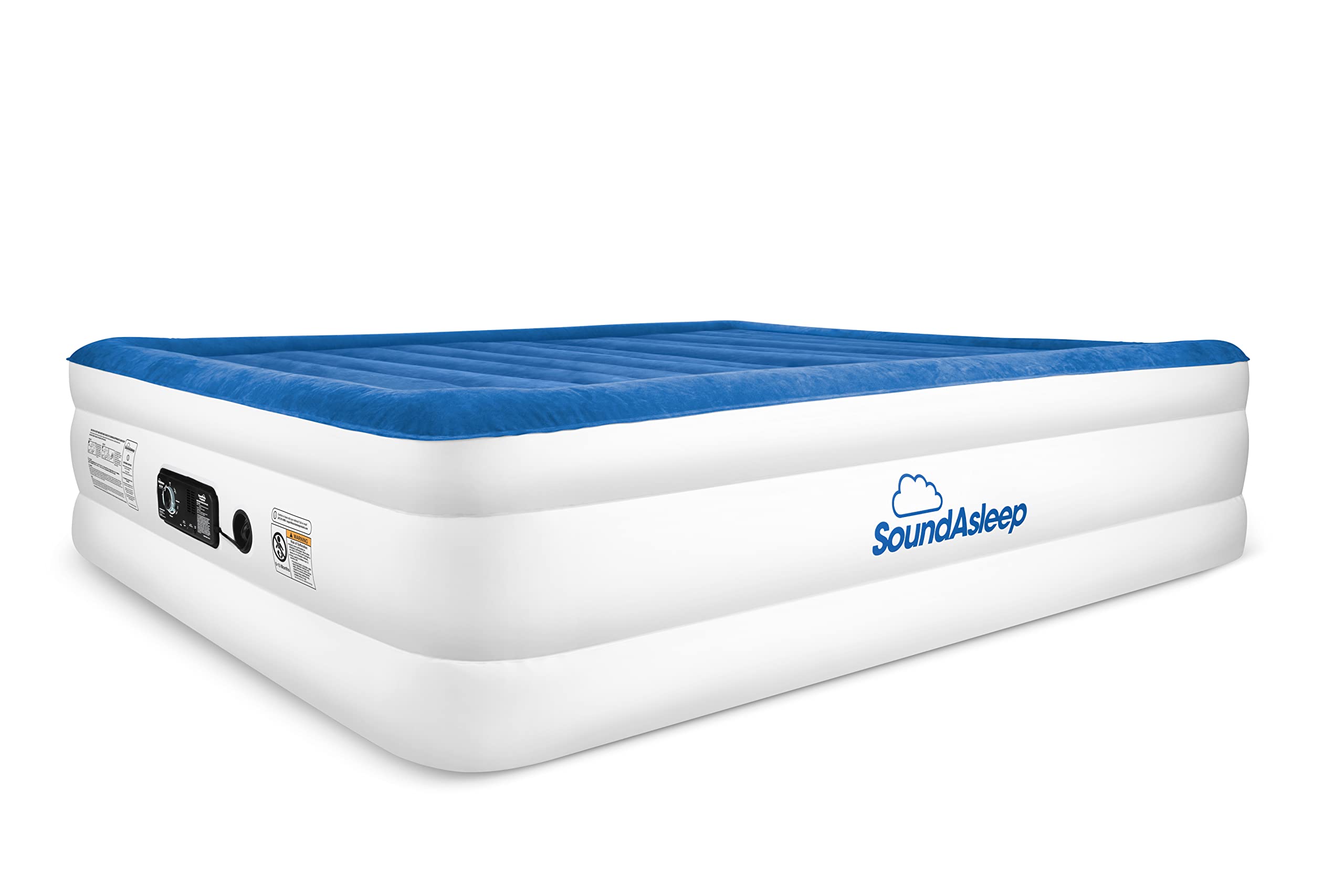 SoundAsleep CloudNine Series Air Mattress with Dual Smart Pump Technology - King Size Inflatable Bed for Home, Camping & Guest Use - Comfortable & Durable by SoundAsleep Products