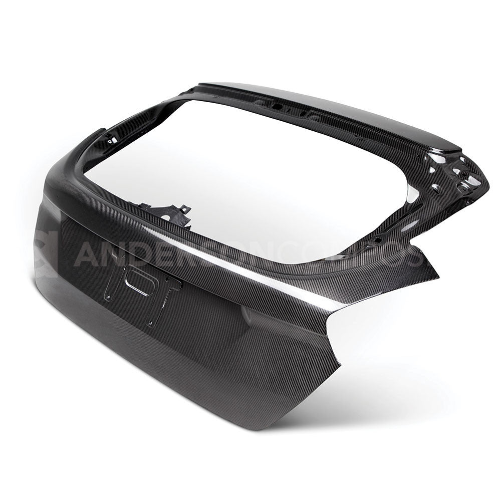 2005-2009 Ford Mustang Carbon Fiber Doors Pair by Anderson Composites TL16FDFO - Lightweight Upgrade for Racing & Performance Enhancement