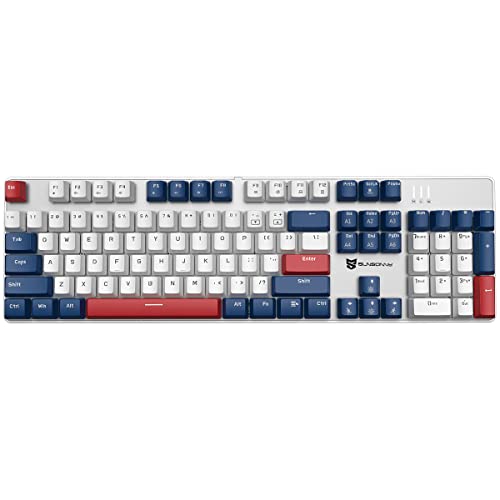 Blue Switch Blue/White/Red Combo Color