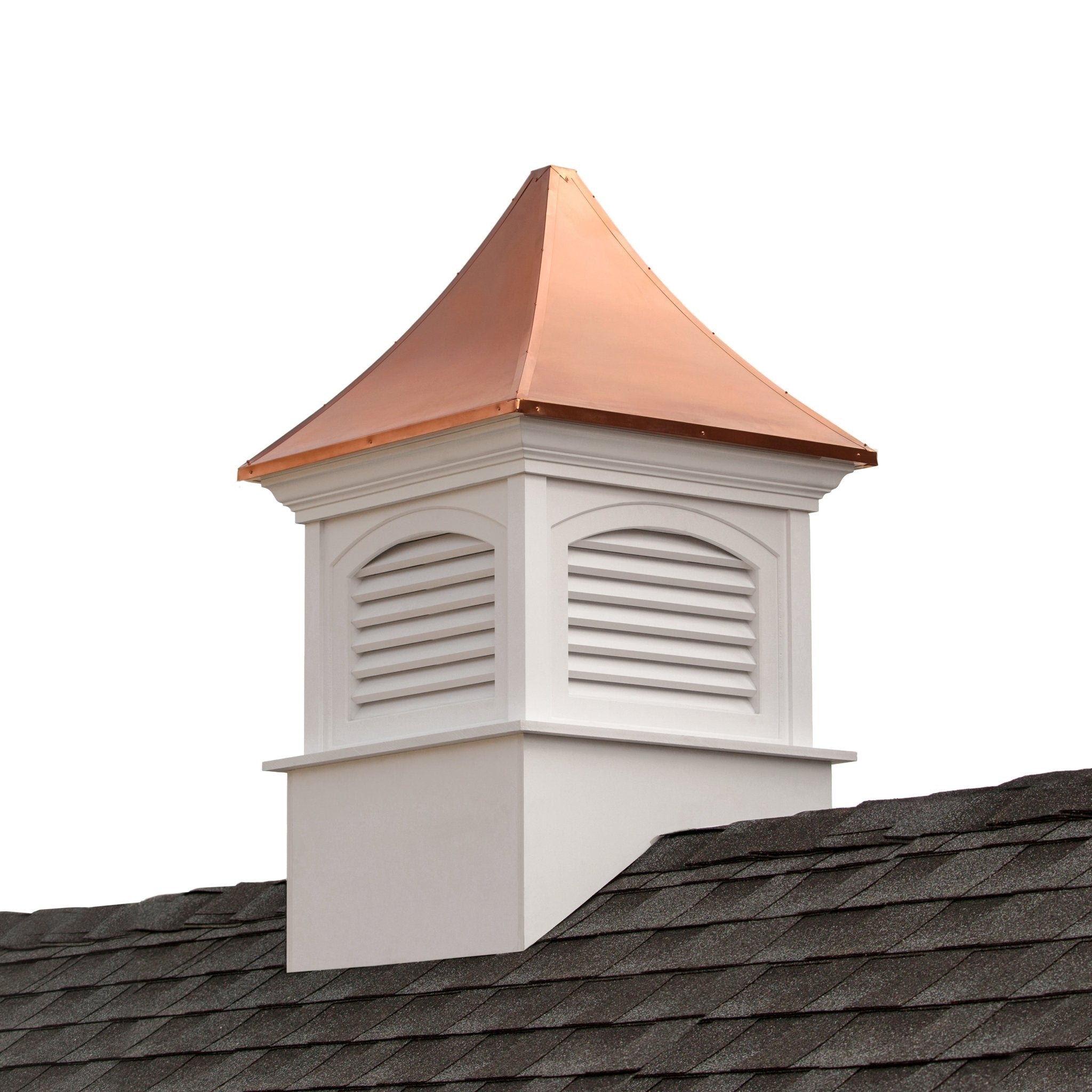 Southington Vinyl Cupola - Weatherproof Decorative Roof Top Ventilation for Homes & Barns - Perfect for Attic Airflow & Traditional Architecture Style