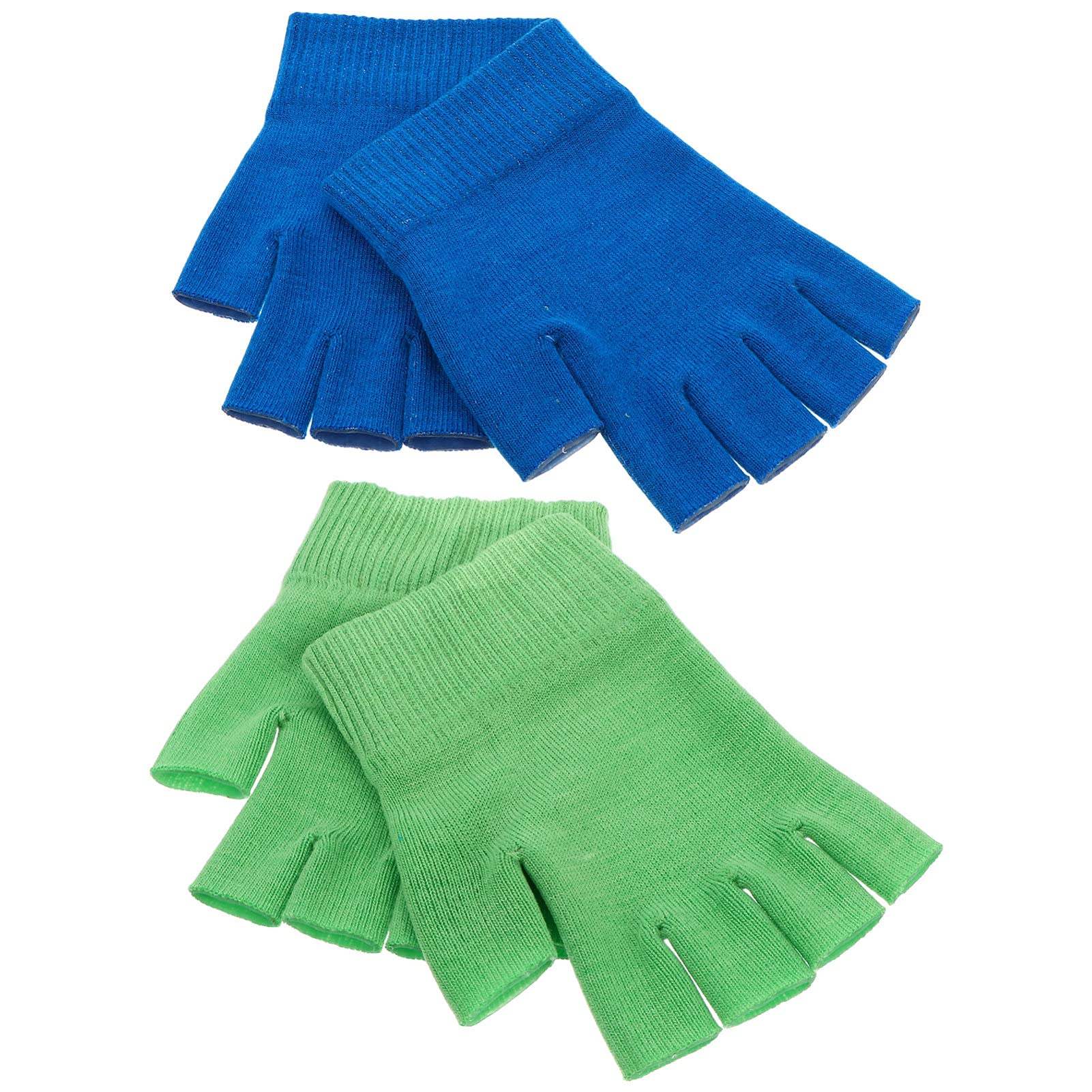 FRCOLOR 2 Pairs Soft Sleeping Gloves - Overnight Moisturizing Gel Gloves for Dry Hands, Spa Treatment & Night Care - Perfect for Winter Hand Care & Beauty Routine