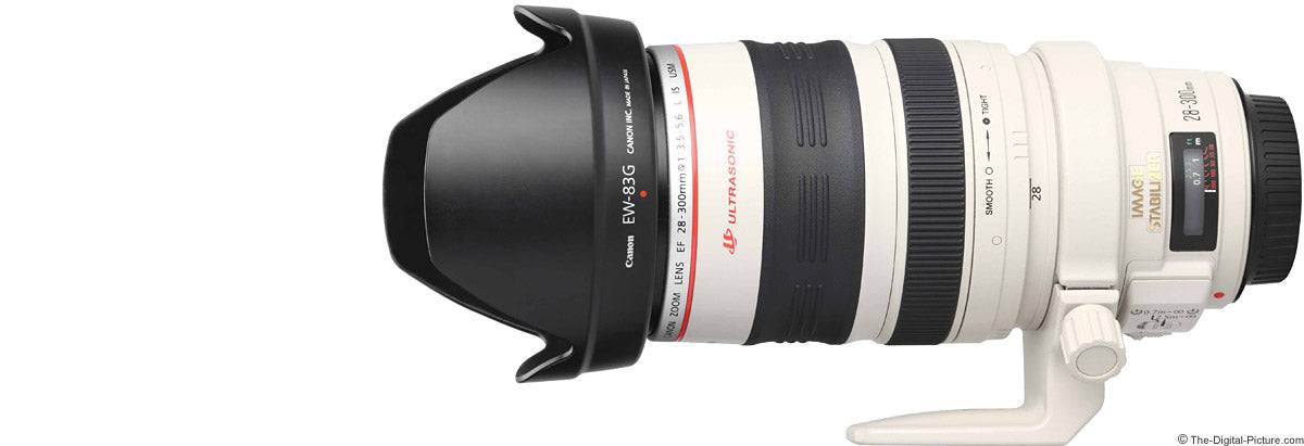 Canon EF 28-300mm f/3.5-5.6L IS USM Zoom Lens for DSLR Cameras - Professional Photography, Travel & Sports Shooting