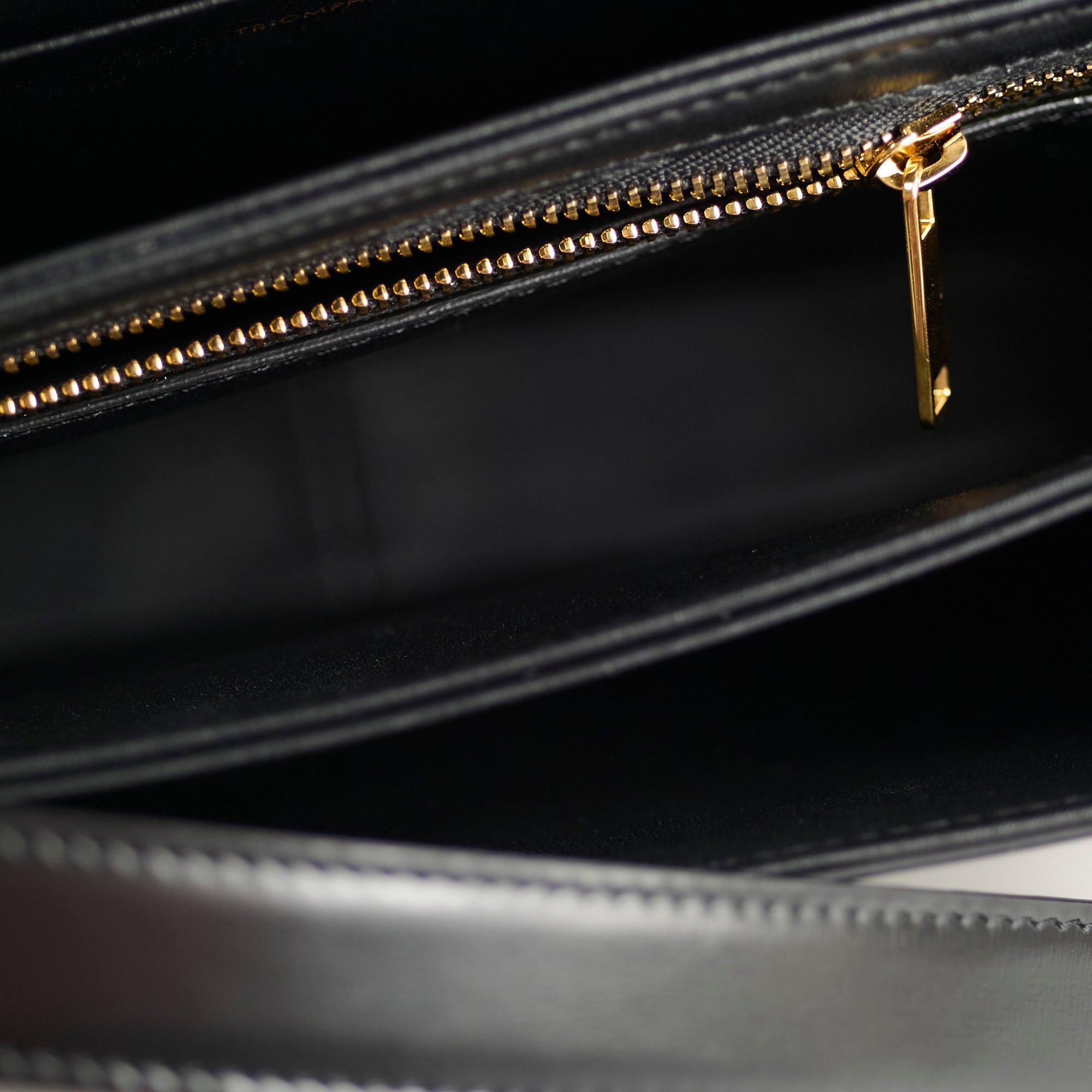 Celine Classique Medium Triomphe Bag Black | Luxury Leather Handbag for Women | Perfect for Work, Evening & Travel
