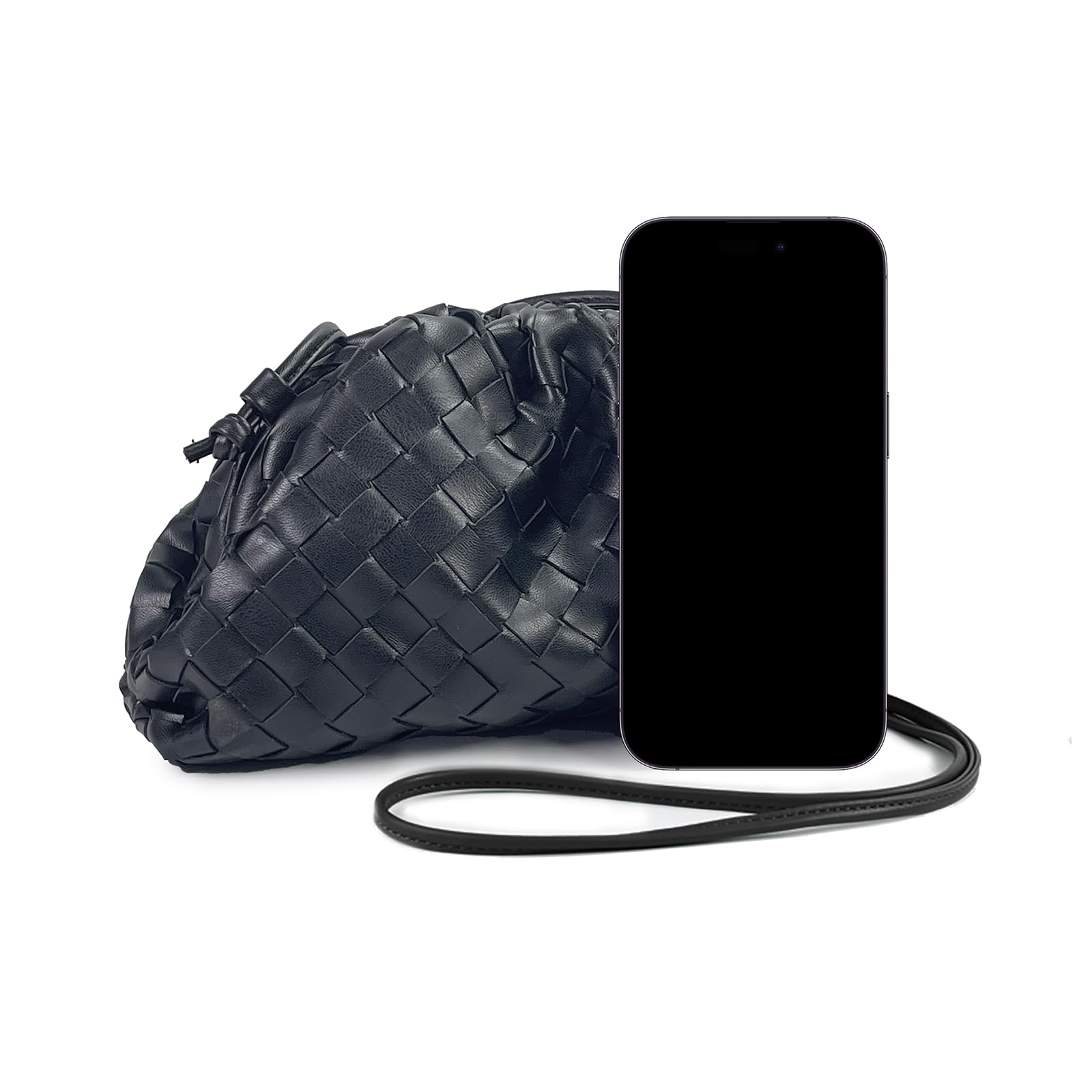 Stylish Woven Dumpling Bag for Women - Elegant Crossbody Clutch Purse with Soft Shoulder Strap | Perfect for Daily Use, Travel, and Special Occasions