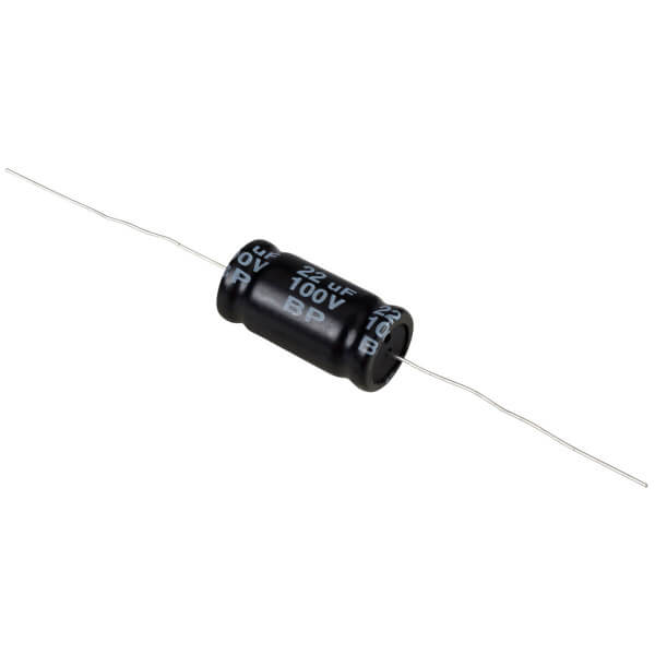 Dayton Audio DAC22E 22.0uF 50V Electrolytic Capacitor - High Performance Audio Component for Amplifiers, Speakers & DIY Electronics Projects
