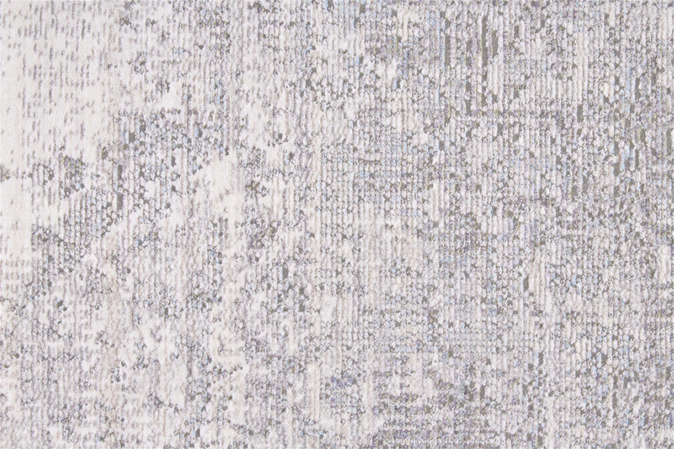 Feizy Rugs - Cecily Collection Transitional Medallion Area Rug in Gray, 2'3