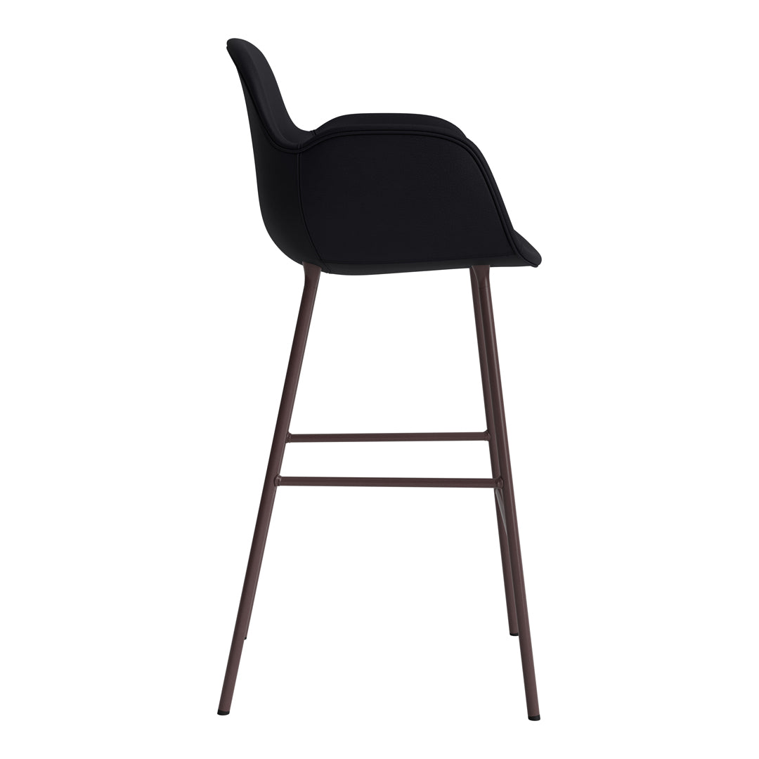 Form Bar Armchair - Fully Upholstered Modern Lounge Chair for Living Room, Office & Cafe | Comfortable Seating Furniture for Home & Commercial Spaces