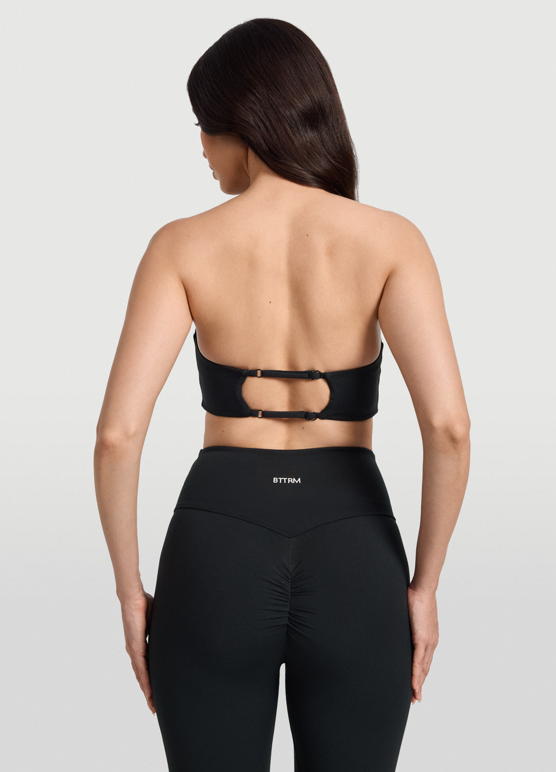 Back Clasp Bandeau Top - Women's Strapless Comfortable Stretchy Tube Top for Summer Beach, Yoga & Casual Wear