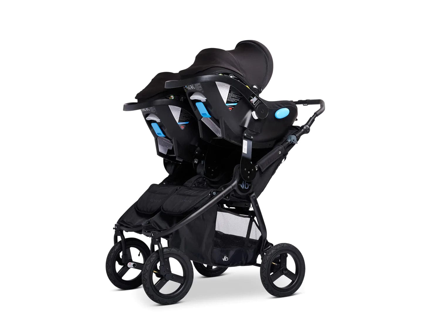 Bumbleride Indie Twin Stroller Car Seat Adapter - Compatible with Maxi Cosi, Cybex, Nuna - Perfect for Twins Travel & Urban Parenting