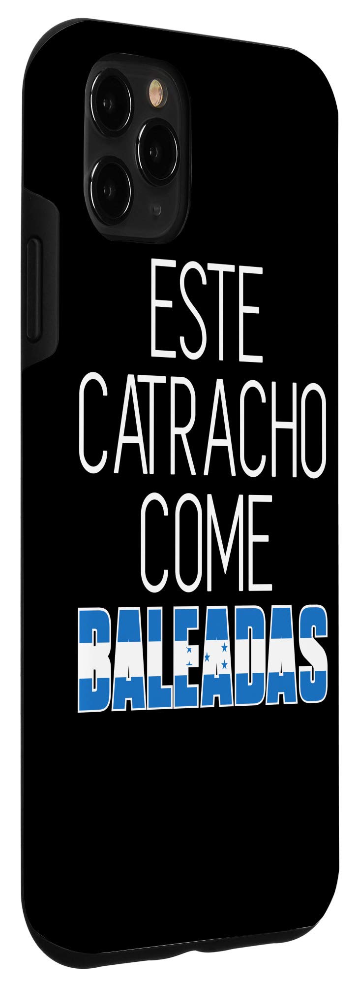 iPhone 11 Pro Max Honduras Flag Case - Honduran Catracho Baleadas Food Design Protective Phone Cover for Travel, Cultural Pride & Everyday Use