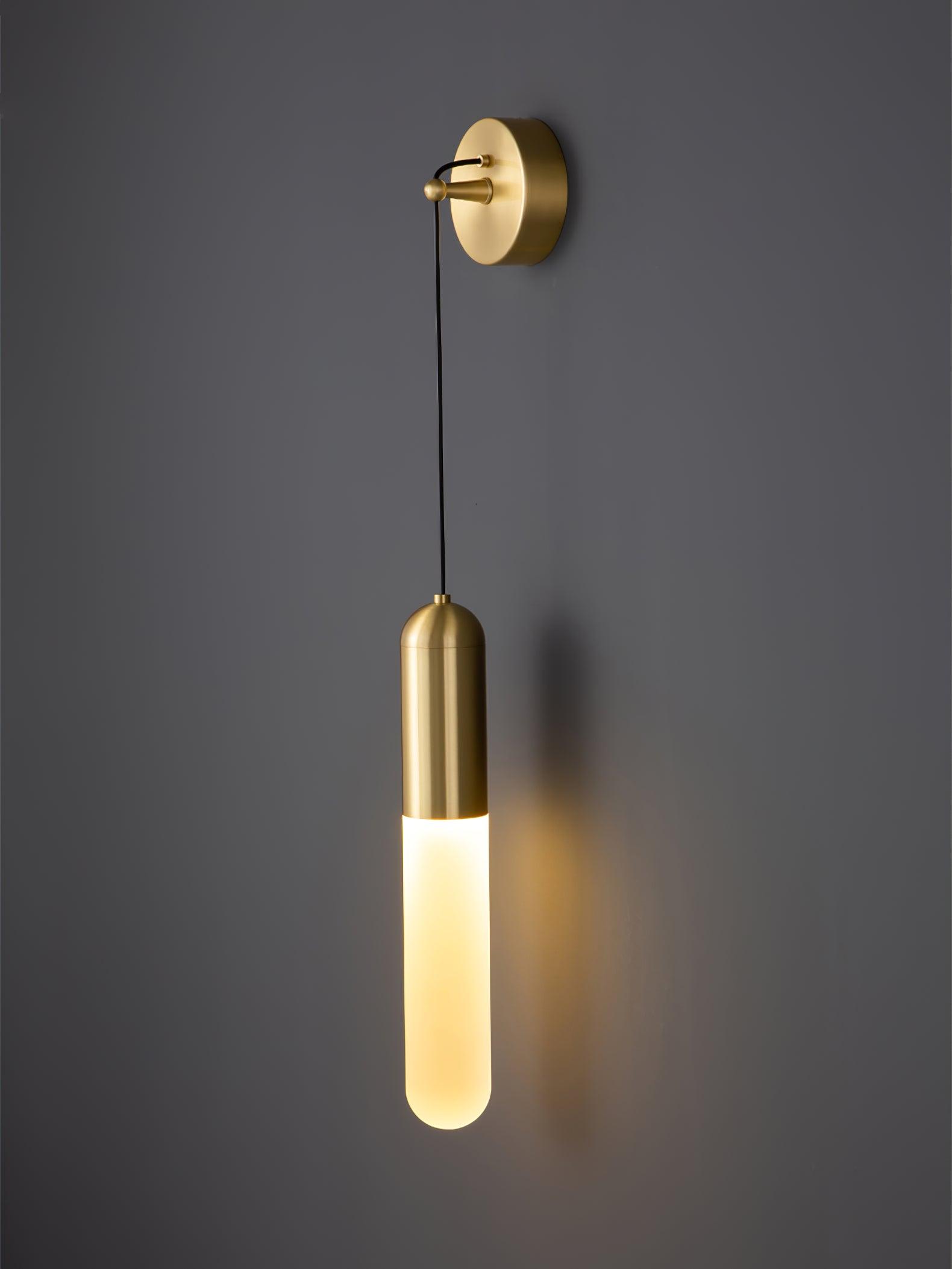 Flume Wall Light - Modern LED Sconce for Living Room, Bedroom & Hallway - Energy Efficient Indoor Lighting Fixture