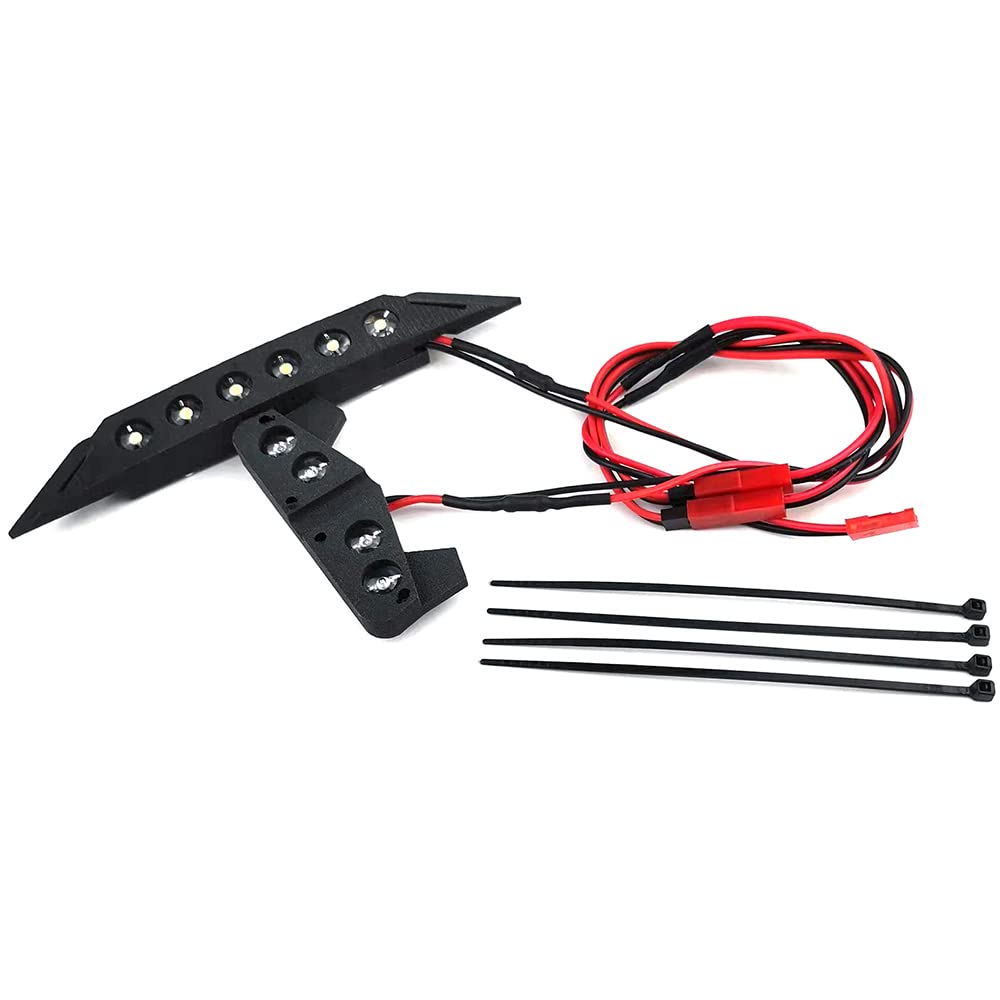 High-Performance Front & Rear LED Light Kit V2 for Traxxas Slash 1/10 4x4 & 2WD VXL - Off-Road Racing & Night Driving Accessories