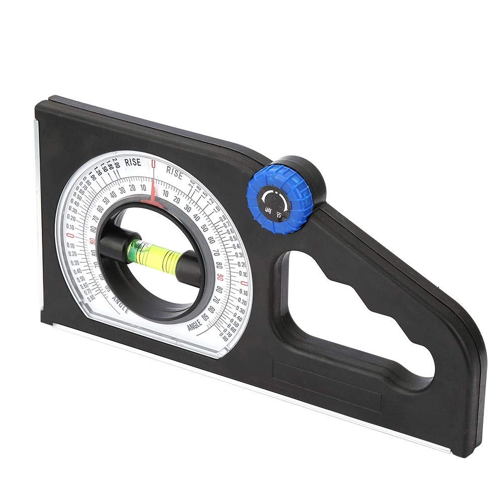 Professional Engineering Inclinometer - Universal Slope Measuring Ruler & Multifunction Angle Meter Gauge Tool for Construction, Carpentry & DIY Projects | Perfect for Home Improvement and Industrial Applications
