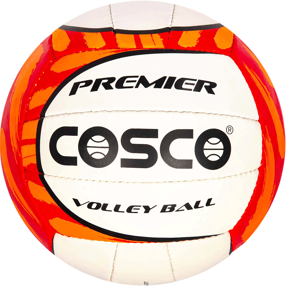 Cosco Premier Volley Volleyball - Official Size & Weight for Indoor & Outdoor Play - Perfect for Beach, Court, and Backyard Games