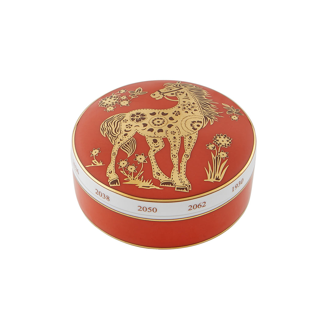 Chinese Zodiac Horse Gift Box - Elegant Decorative Storage Box for Home & Office - Perfect for Jewelry, Keepsakes & Collectibles