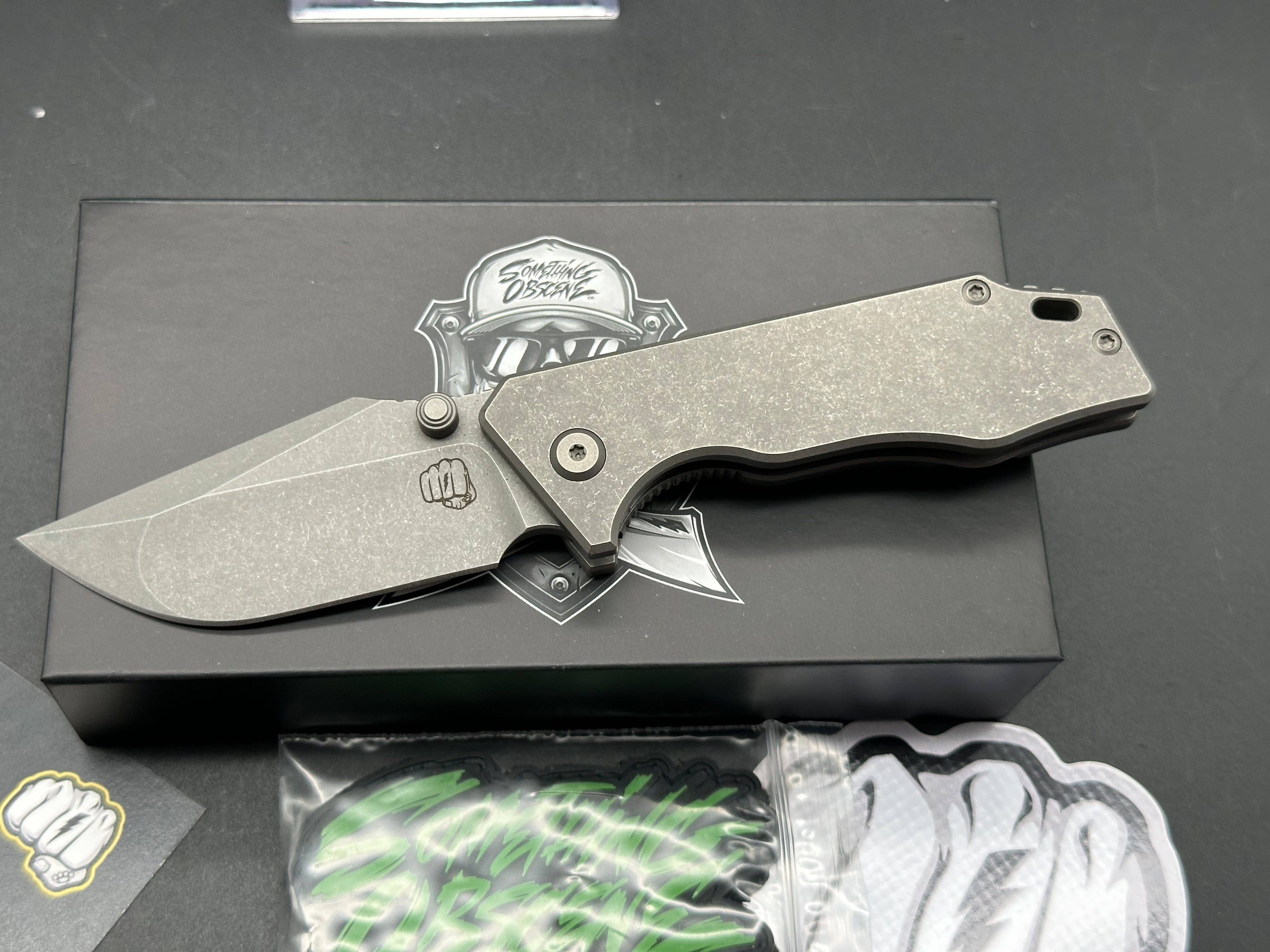 SOC Mini J Cape Non-Flipper Knife - Compact EDC Folding Pocket Knife for Everyday Carry, Outdoor Adventures & Tactical Use