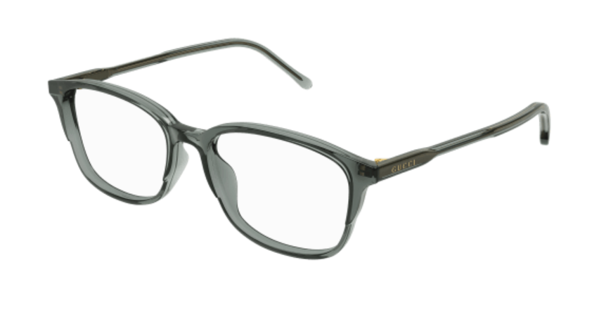Gucci GG1610OA 003 Grey Soft Square Men's Eyeglasses - Premium Designer Optical Frames for Men | Perfect for Business, Casual & Everyday Wear