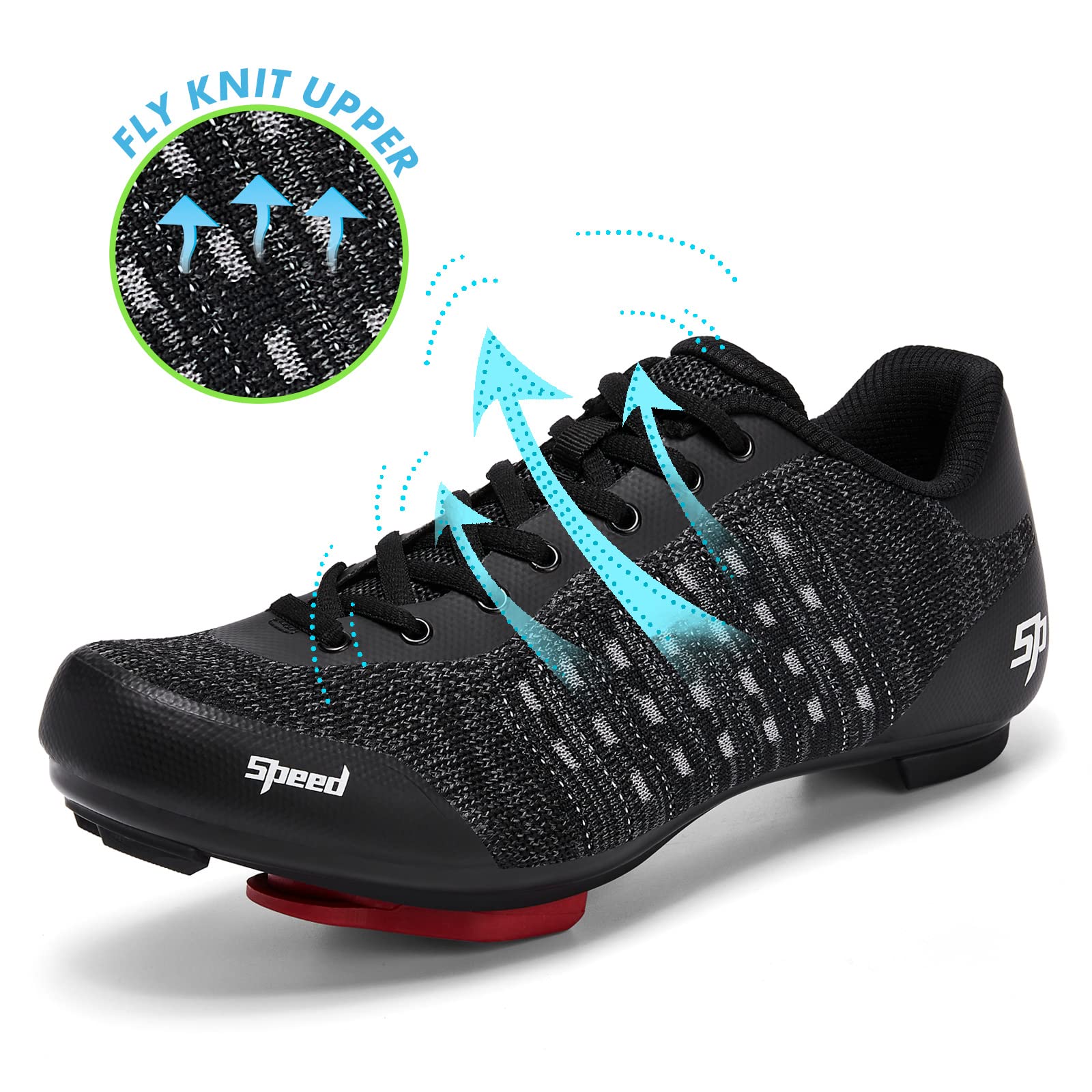 Best Unisex Cycling Shoes for Men & Women - SPD/MTB/Road Bike Shoes with Look Delta Cleats - Indoor Spin & Outdoor Sneakers for Athletic Performance