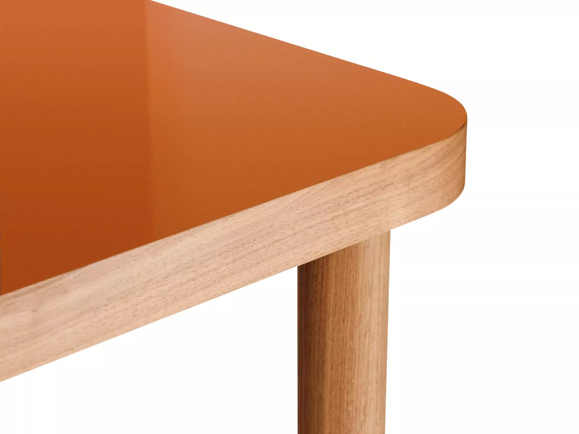 GTV Saule Modern Dining Table - Solid Wood Kitchen Table for 6-8 People - Perfect for Family Gatherings & Dinner Parties