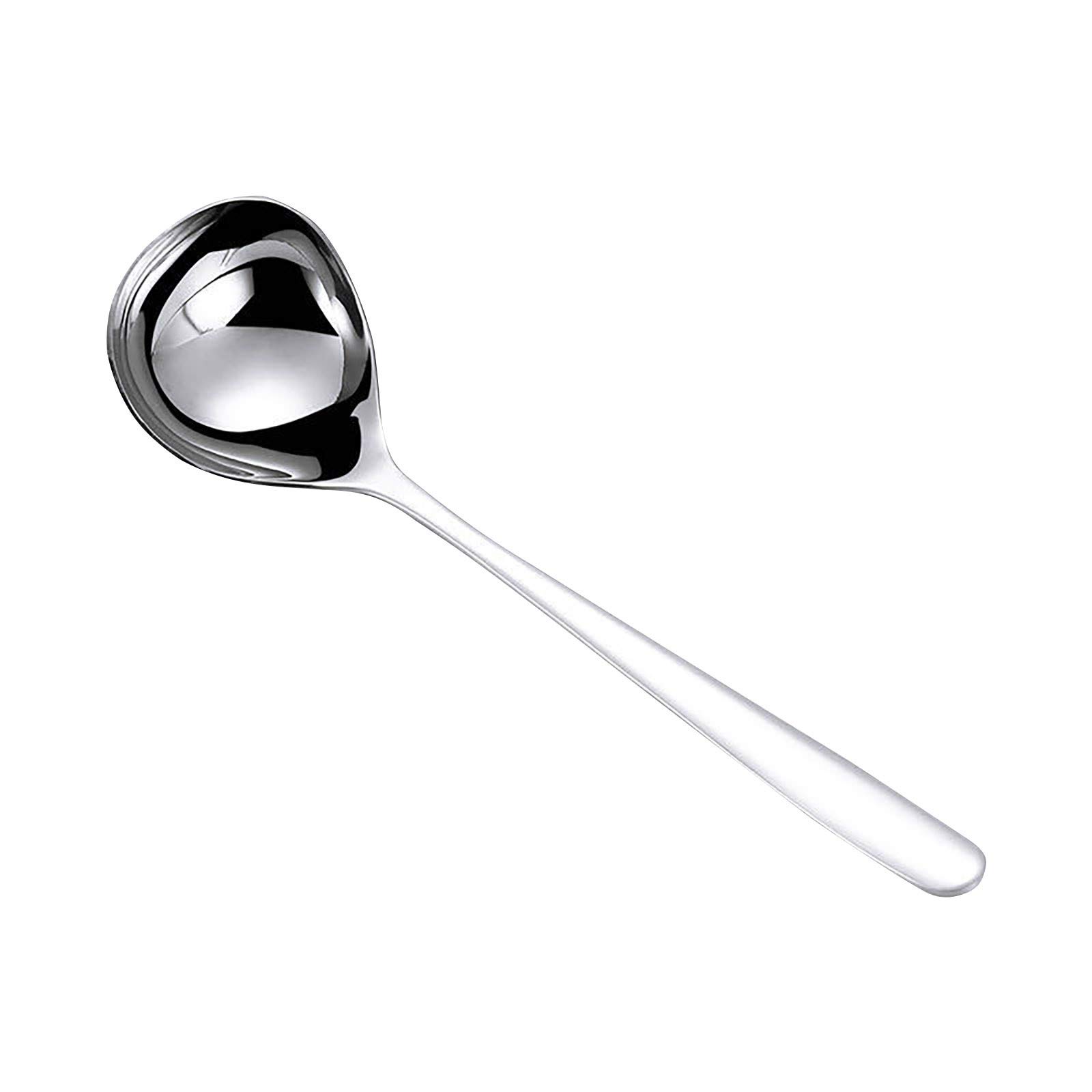 Premium Multi-Purpose Soup Spoon - Extra Deep Bowl, Large Head Design for Easy Eating - Perfect for Soups, Stews, Cereals & Desserts - Durable Kitchen & Dining Essential