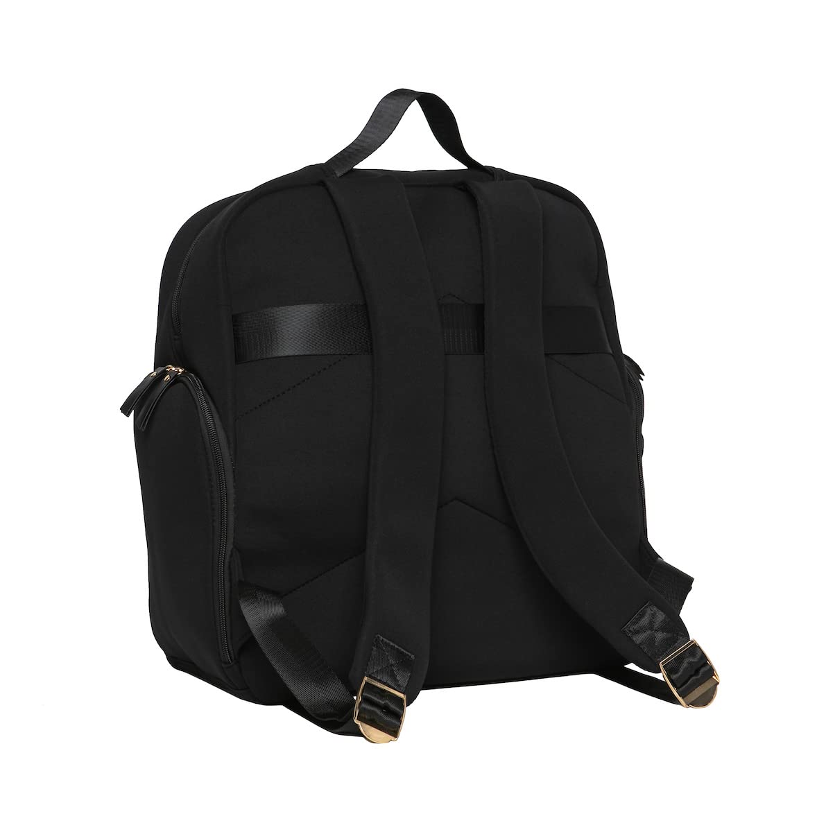 Sarah Wells Fiona Breast Pump Backpack - Insulated Neoprene Nursing Bag with Machine Washable Design, Pocket-in-Pocket Organization for Pumping Moms (Black) | Perfect for Work, Travel & On-the-Go Breastfeeding