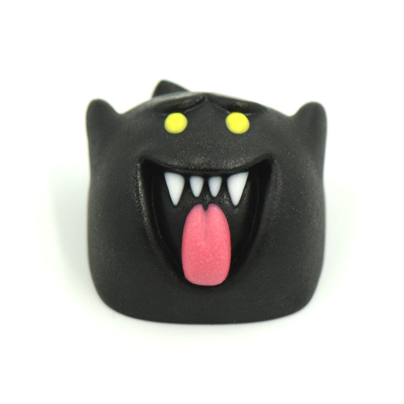 Little Ghost Multi-Color Resin Keycaps - Handmade Custom Artisan Keycaps for Mechanical Keyboards | Gaming & Typing Aesthetic Upgrade