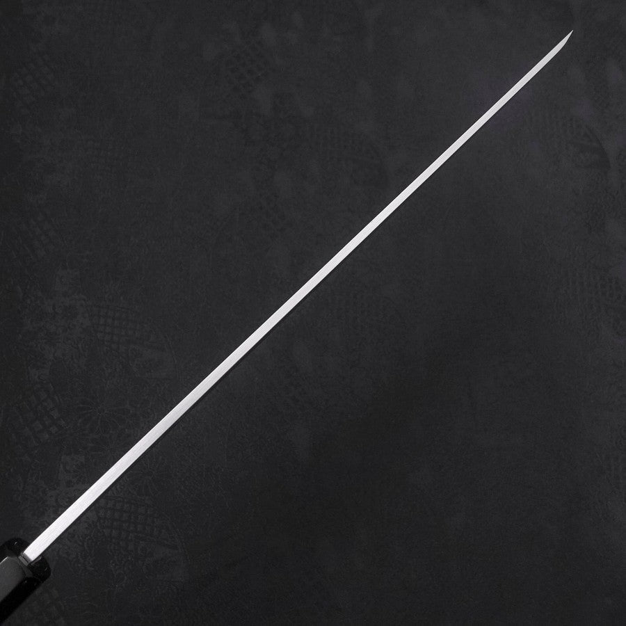 Premium Sakimaru Takohiki Japanese Knife - White Steel #2, Kasumi Finish, Buffalo Ebony Handle, 270mm - Perfect for Sushi, Sashimi & Precision Cutting