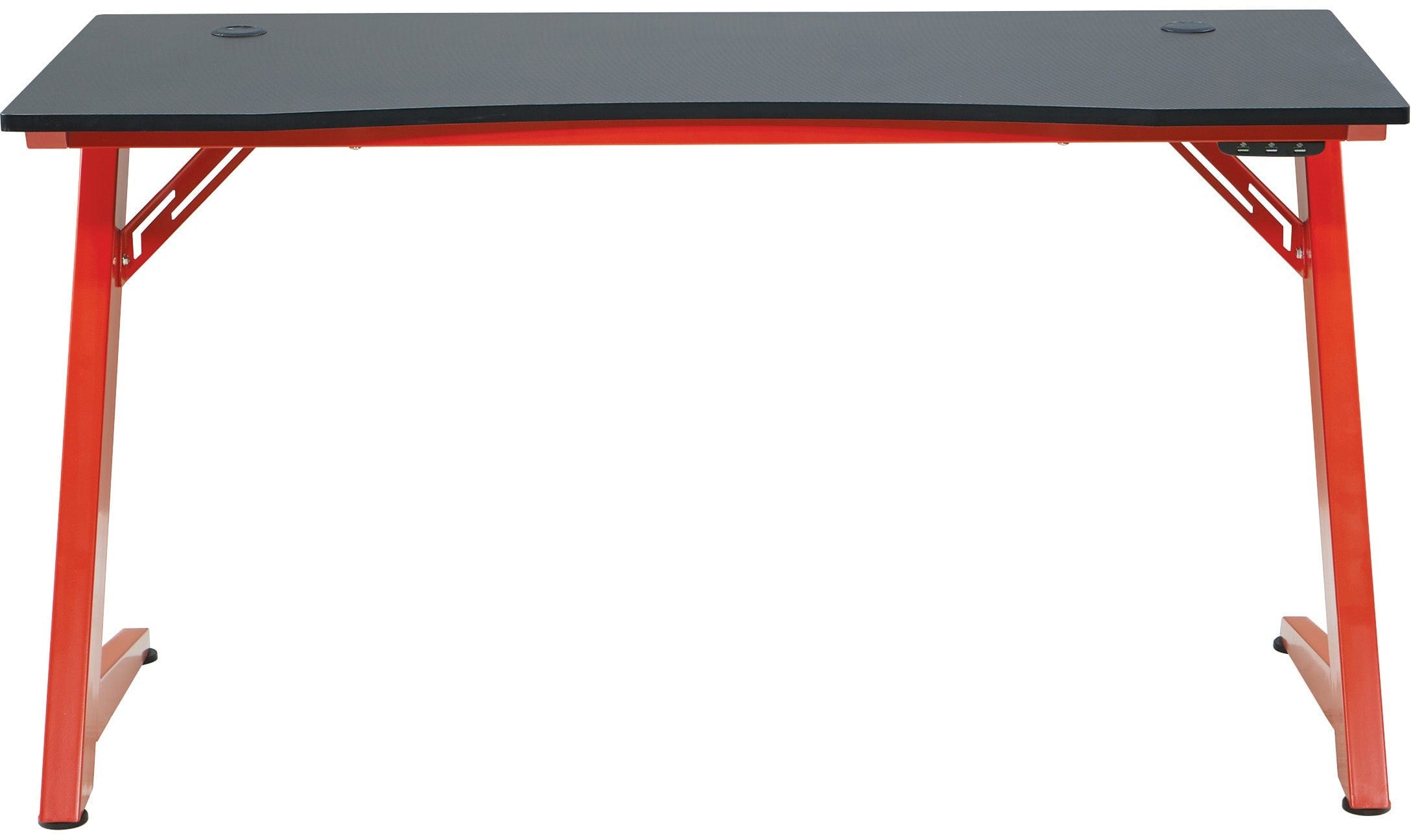Office Star Beta Battlestation Gaming Desk [BET25] - Ergonomic Computer Desk for PC & Console Gamers - Perfect for Home Office, Streaming Setup & Esports Gaming