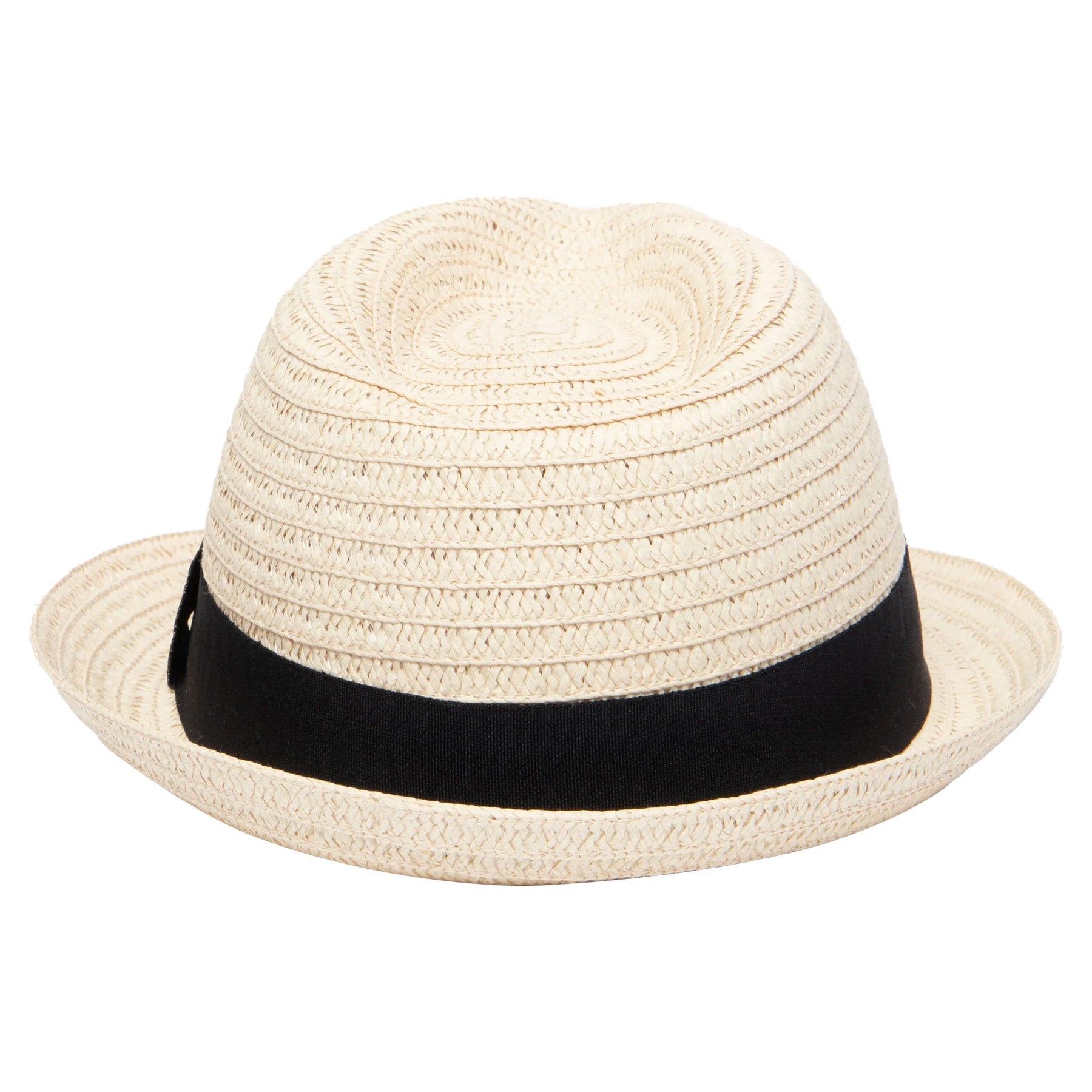 Stylish Men's Paperbraid Fedora Hat - Lightweight & Breathable Summer Sun Hat for Outdoor Activities, Travel, and Beach Vacations