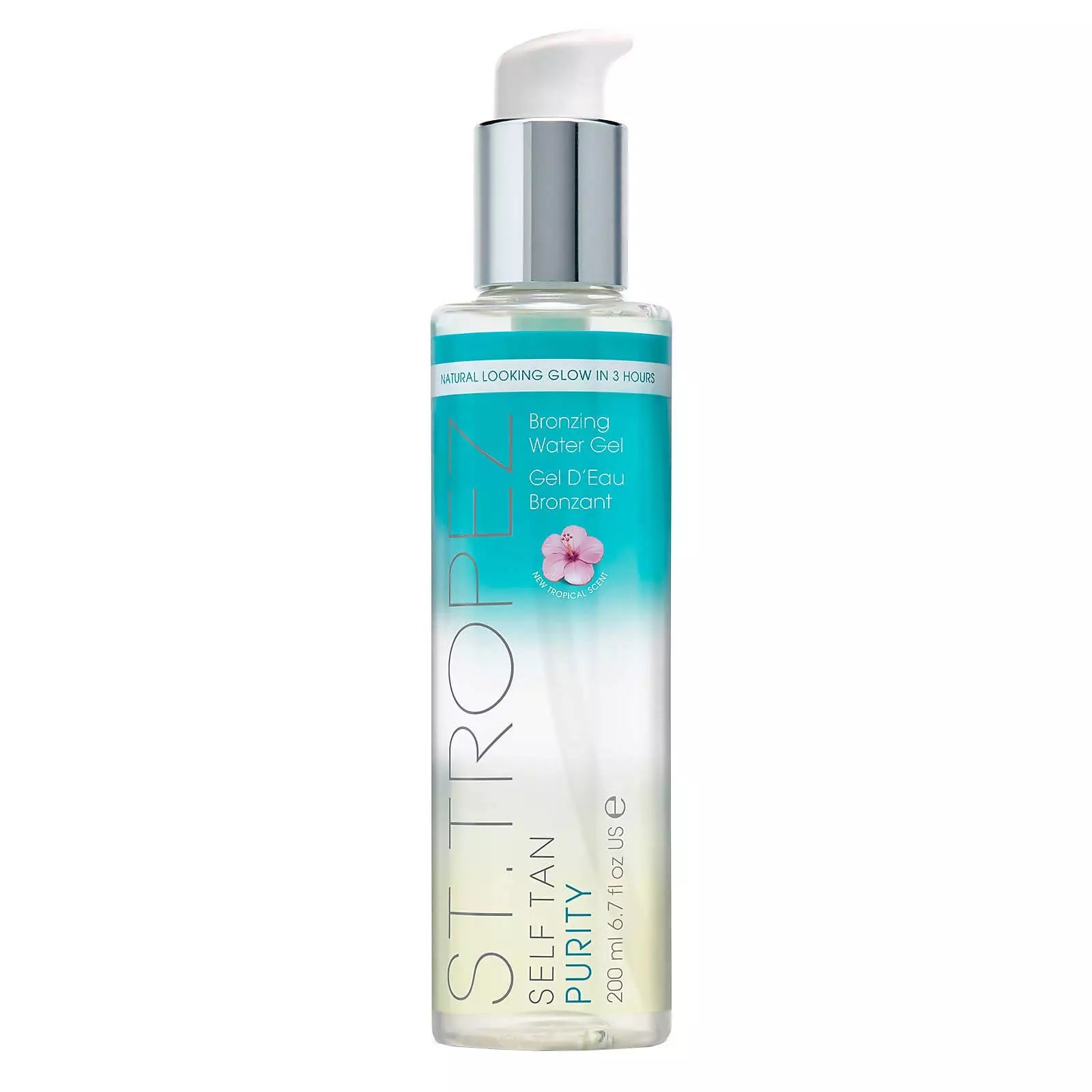 St.Tropez Self Tan Purity Gel 200ml - Natural Looking Sunless Tanning for Face & Body - Perfect for Pre-Vacation Glow or Year-Round Bronze