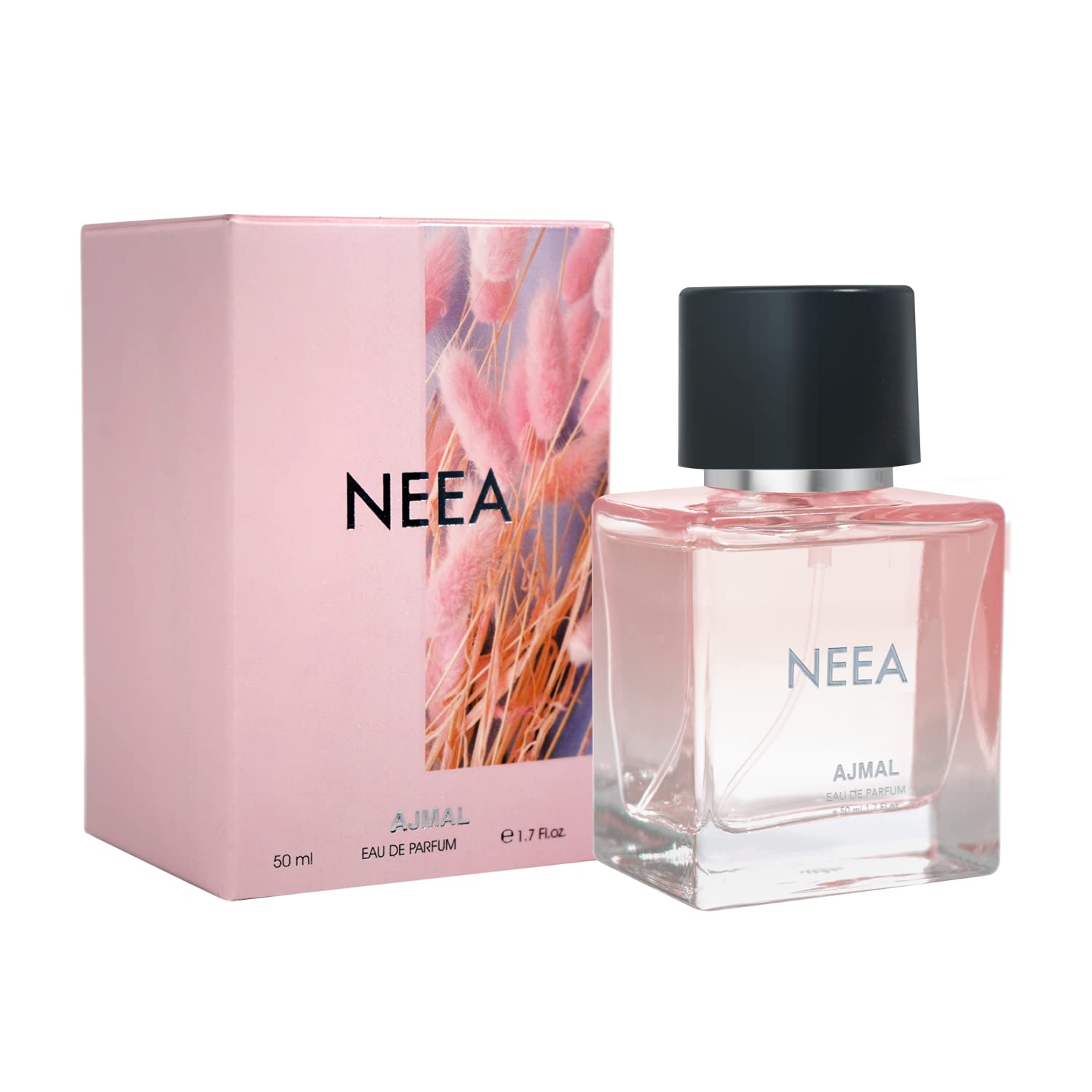 Ajmal Neea Eau De Parfum for Women - Floral Fragrance Perfume Spray, 50ml Long Lasting Scent, Luxury Gift for Her - Perfect for Date Nights, Weddings & Special Occasions
