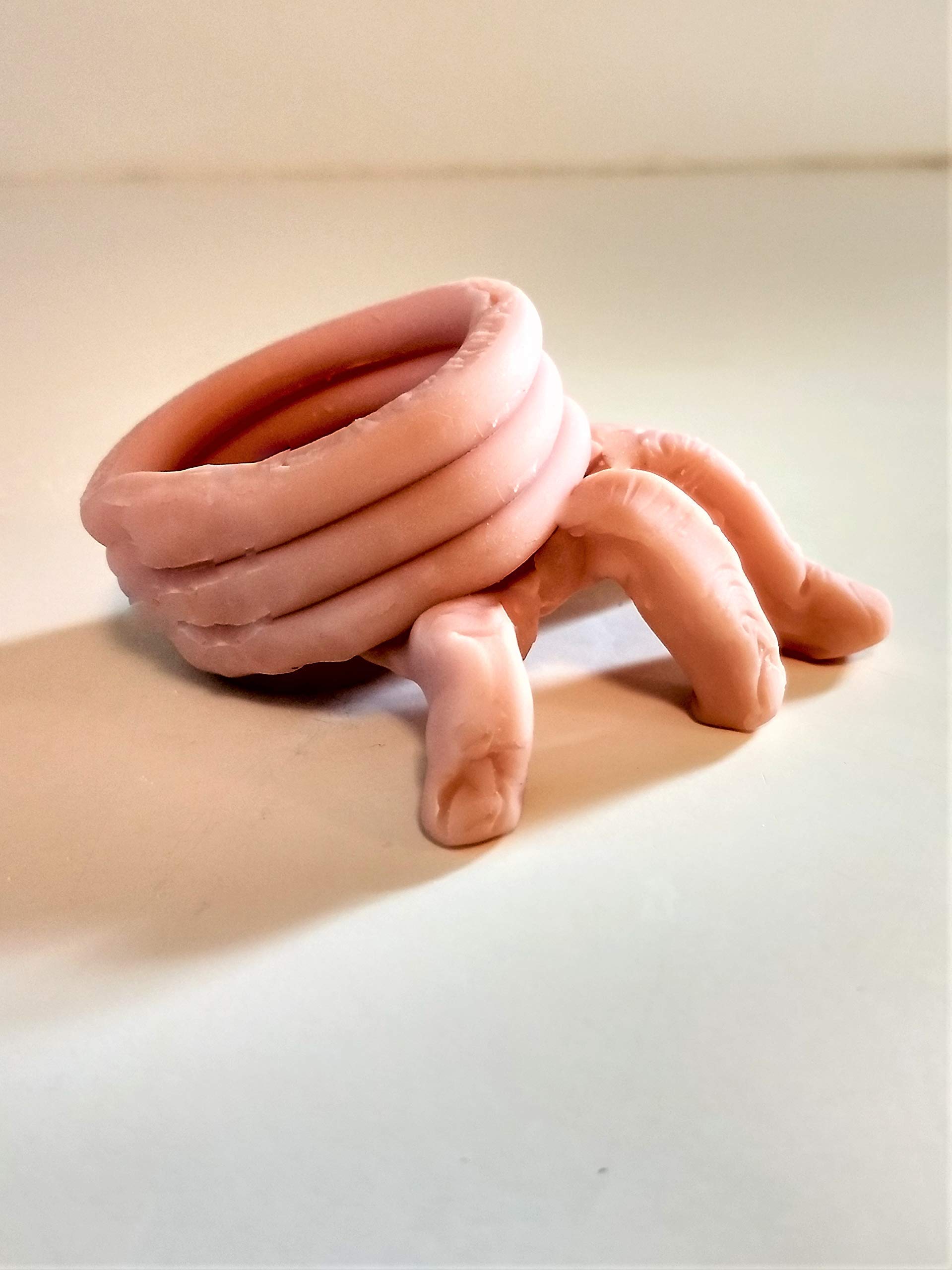 Halloween Creepy Hand Decor - Paintable Life-Like Ceramic Prop for Spooky Party, Haunted House & Horror Movie Set Design
