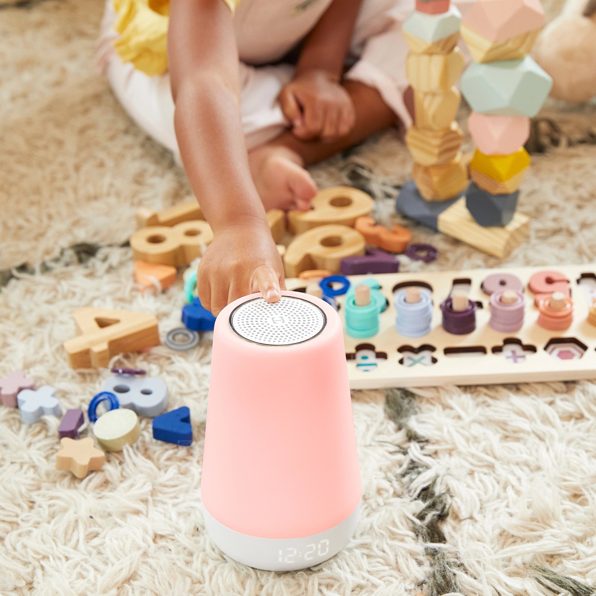 Hatch Rest+ 2nd Gen Smart Night Light & Sound Machine with Rechargeable Battery - Perfect for Baby Nursery, Kids Room & Sleep Training