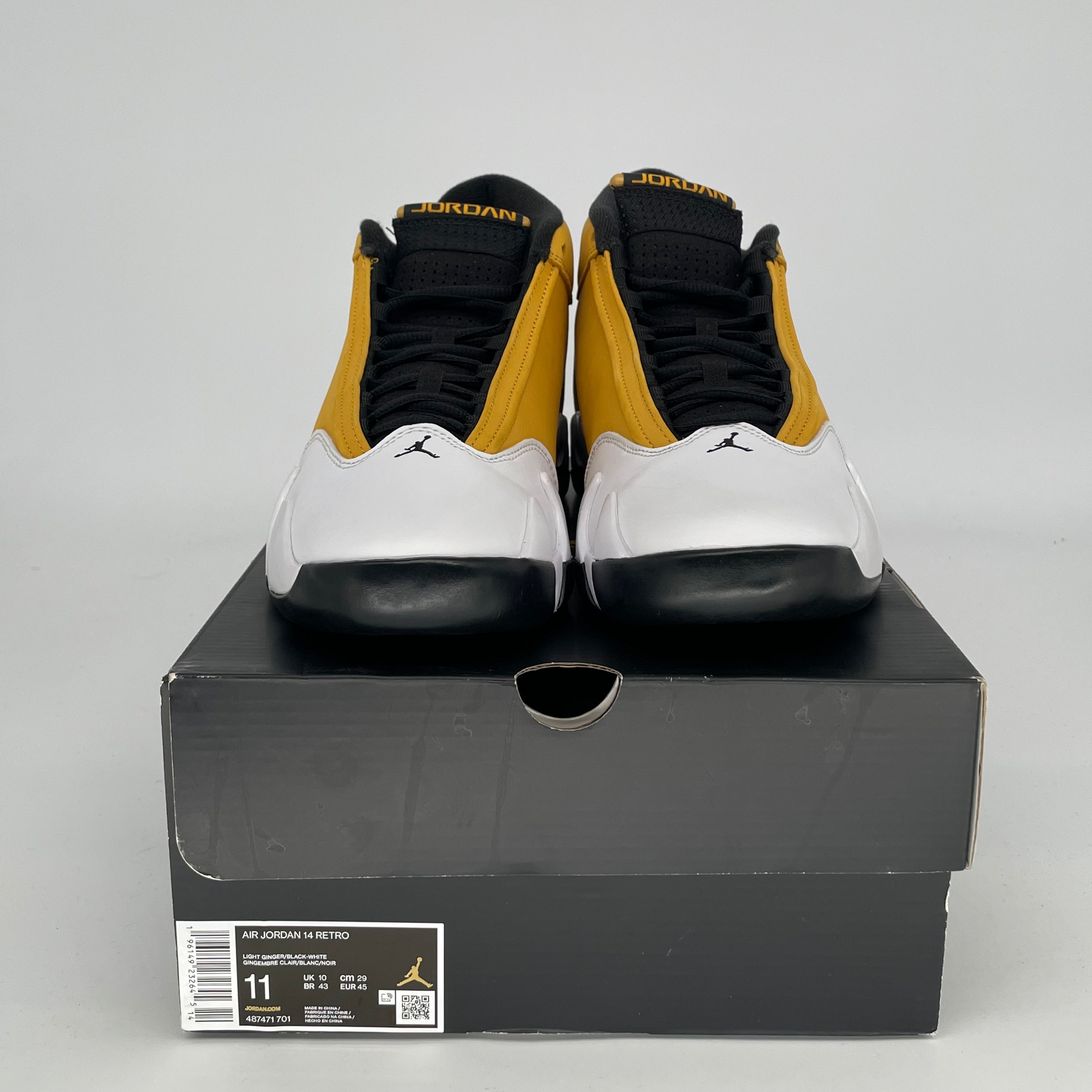 AIR JORDAN 14 Retro Light Ginger Men's Basketball Shoes Size 11 - 487471-701 | Authentic Sneakers for Sports, Streetwear & Casual Outfits
