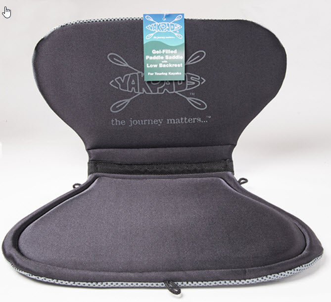 Yakpads Kayak Paddle Saddle - Comfortable Padded Gel Seat Cushion for Kayaking, Canoeing & Boating - Waterproof & Non-Slip Design for Outdoor Adventures