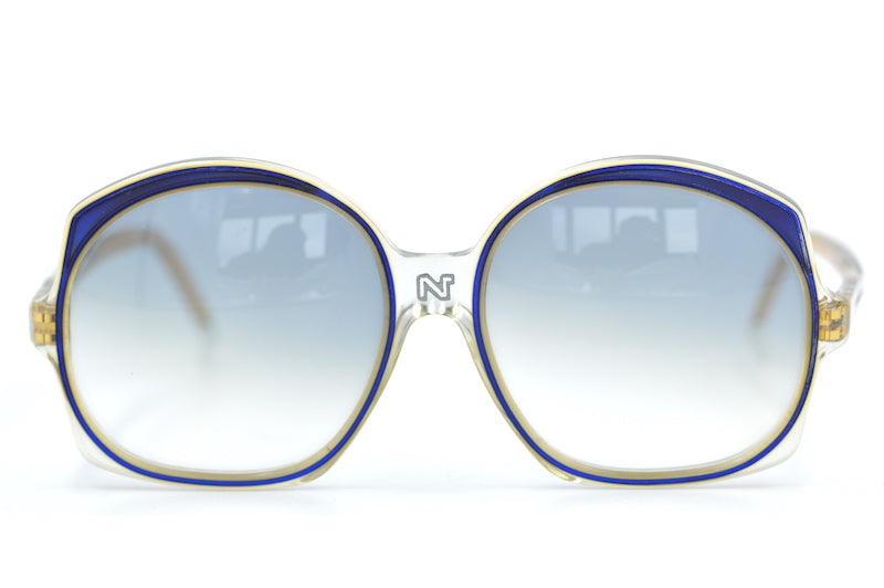 Nina Ricci 116 70s Vintage Sunglasses for Women - Retro Cat Eye Shades with UV Protection - Perfect for Beach, Driving & Fashion Outfits